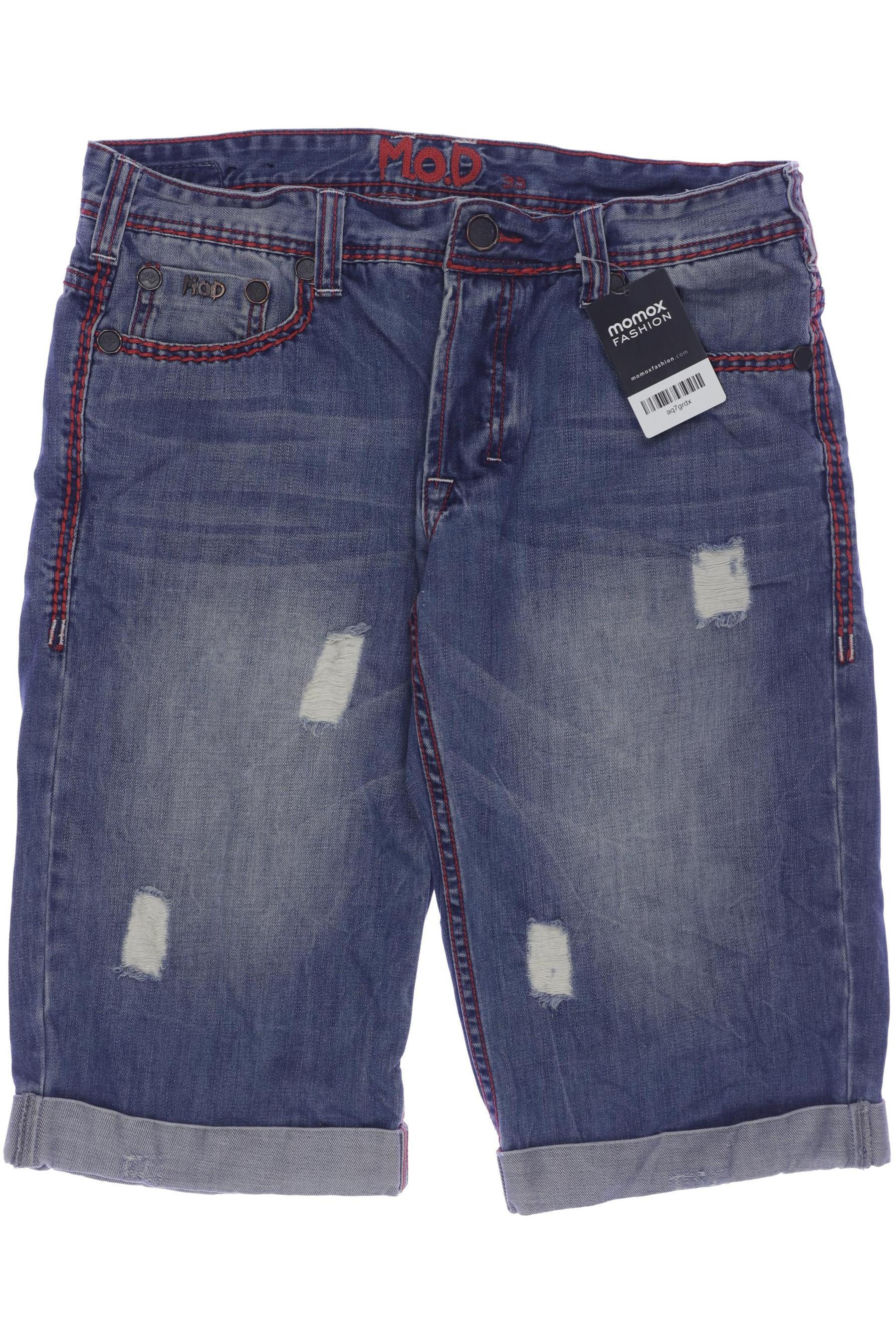 

M.o.d. Miracle of Denim Herren Shorts, blau, Gr. 33