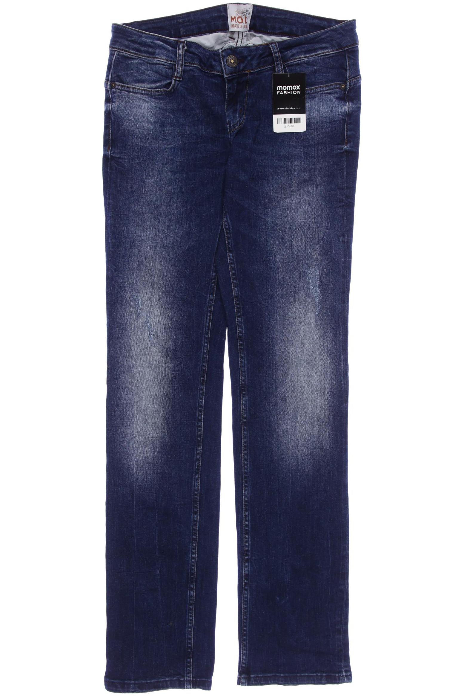 

M.o.d. Miracle of Denim Damen Jeans, marineblau, Gr. 29