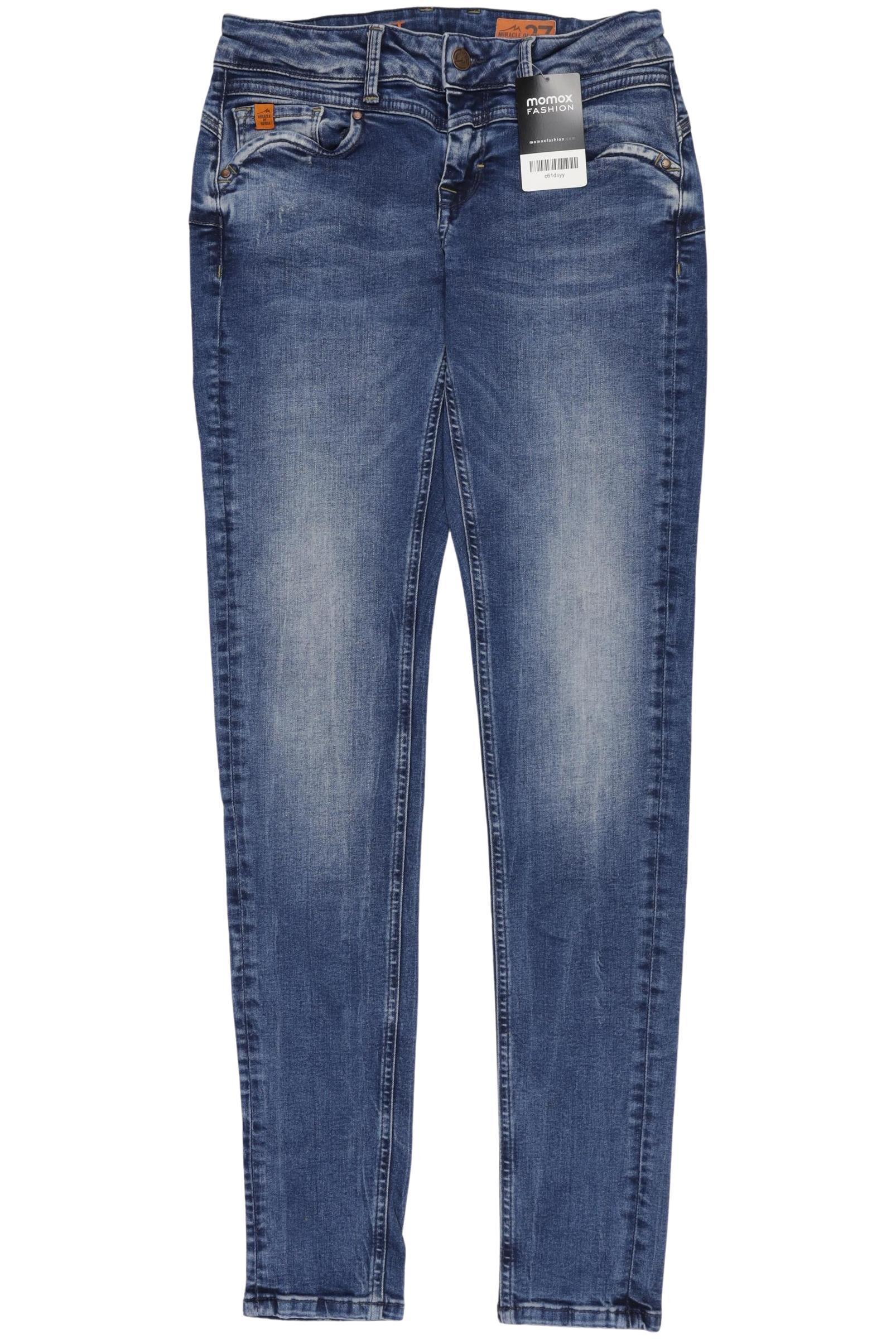 

M.o.d. Miracle of Denim Damen Jeans, blau, Gr. 27