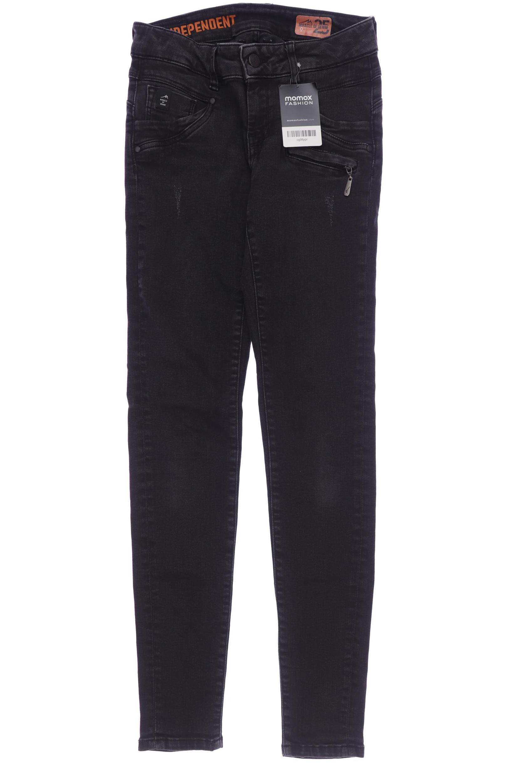 

M.o.d. Miracle of Denim Damen Jeans, grau, Gr. 25