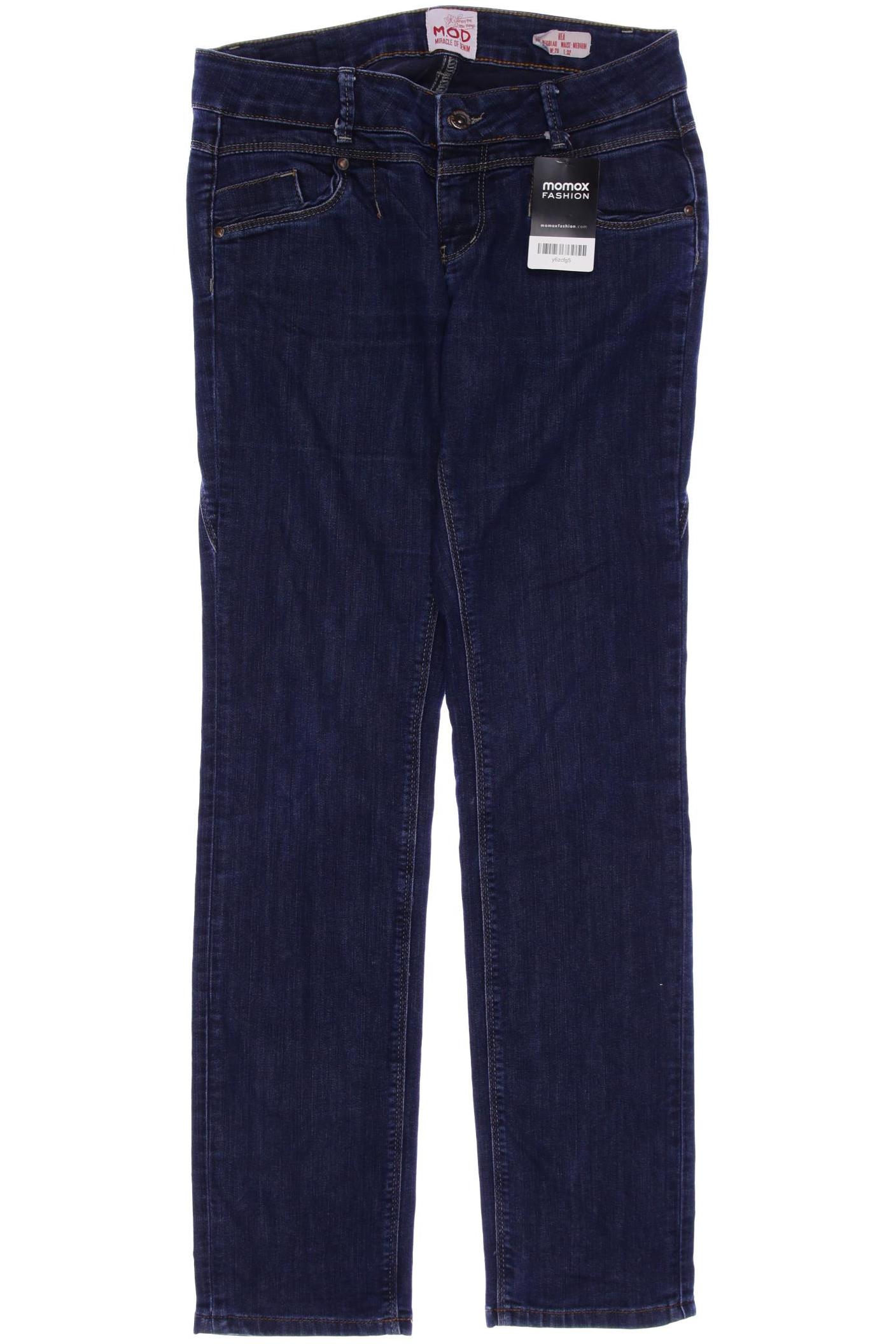 

M.o.d. Miracle of Denim Damen Jeans, blau, Gr. 28