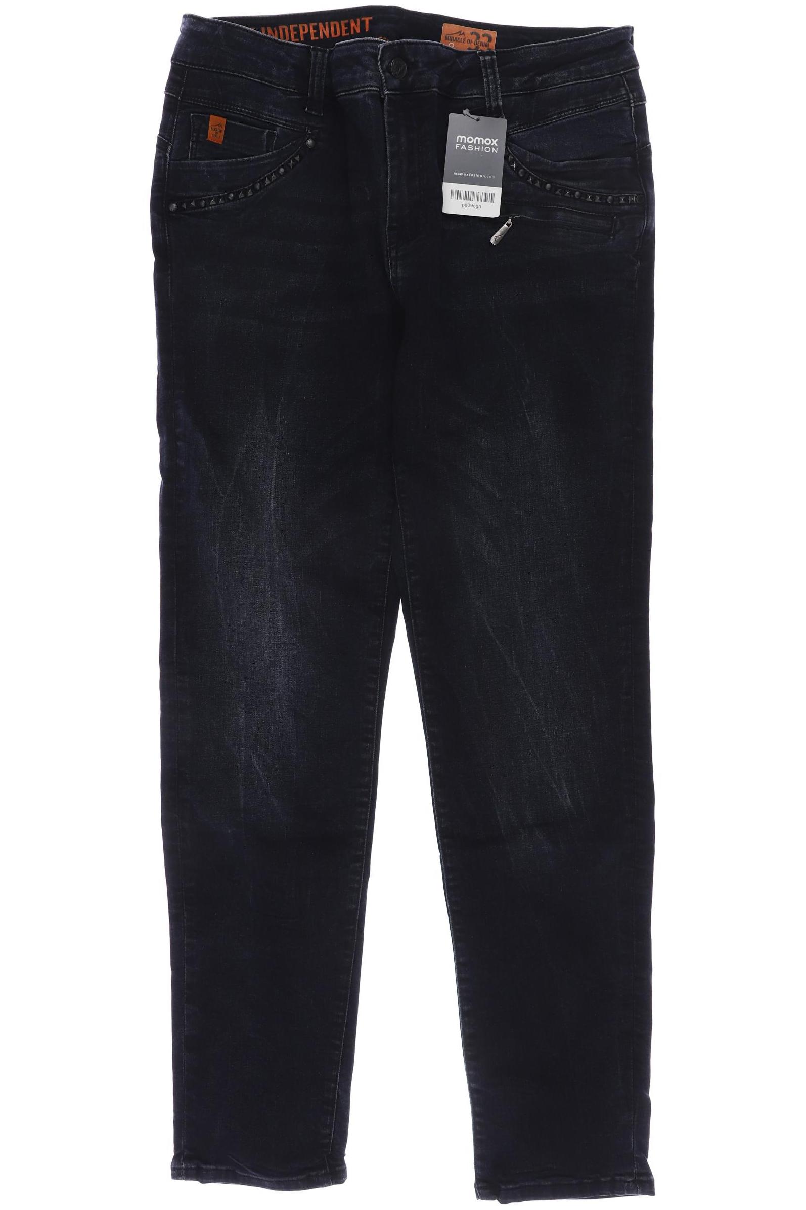 

M.o.d. Miracle of Denim Damen Jeans, marineblau, Gr. 33