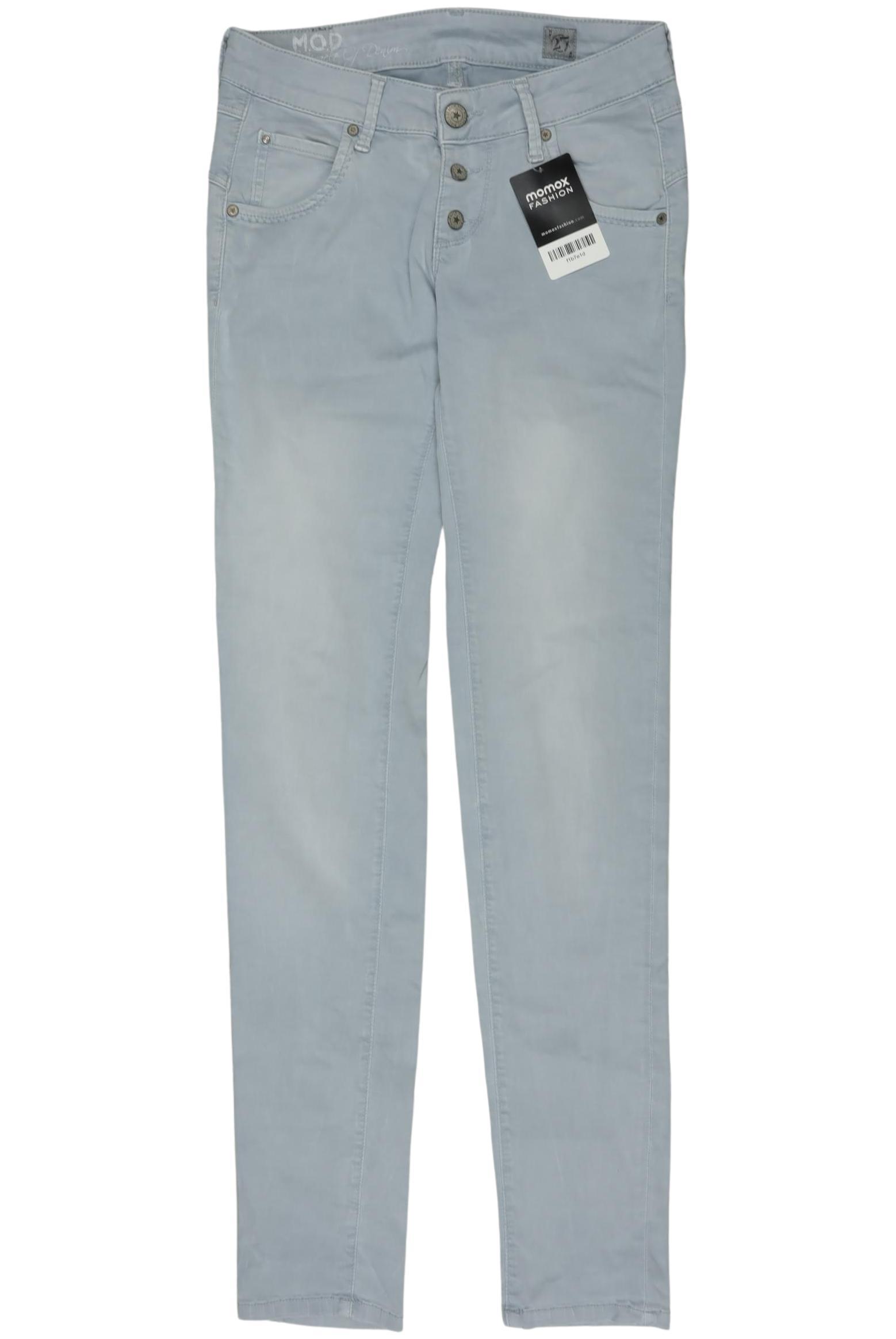 

M.o.d. Miracle of Denim Damen Stoffhose, hellblau, Gr. 27