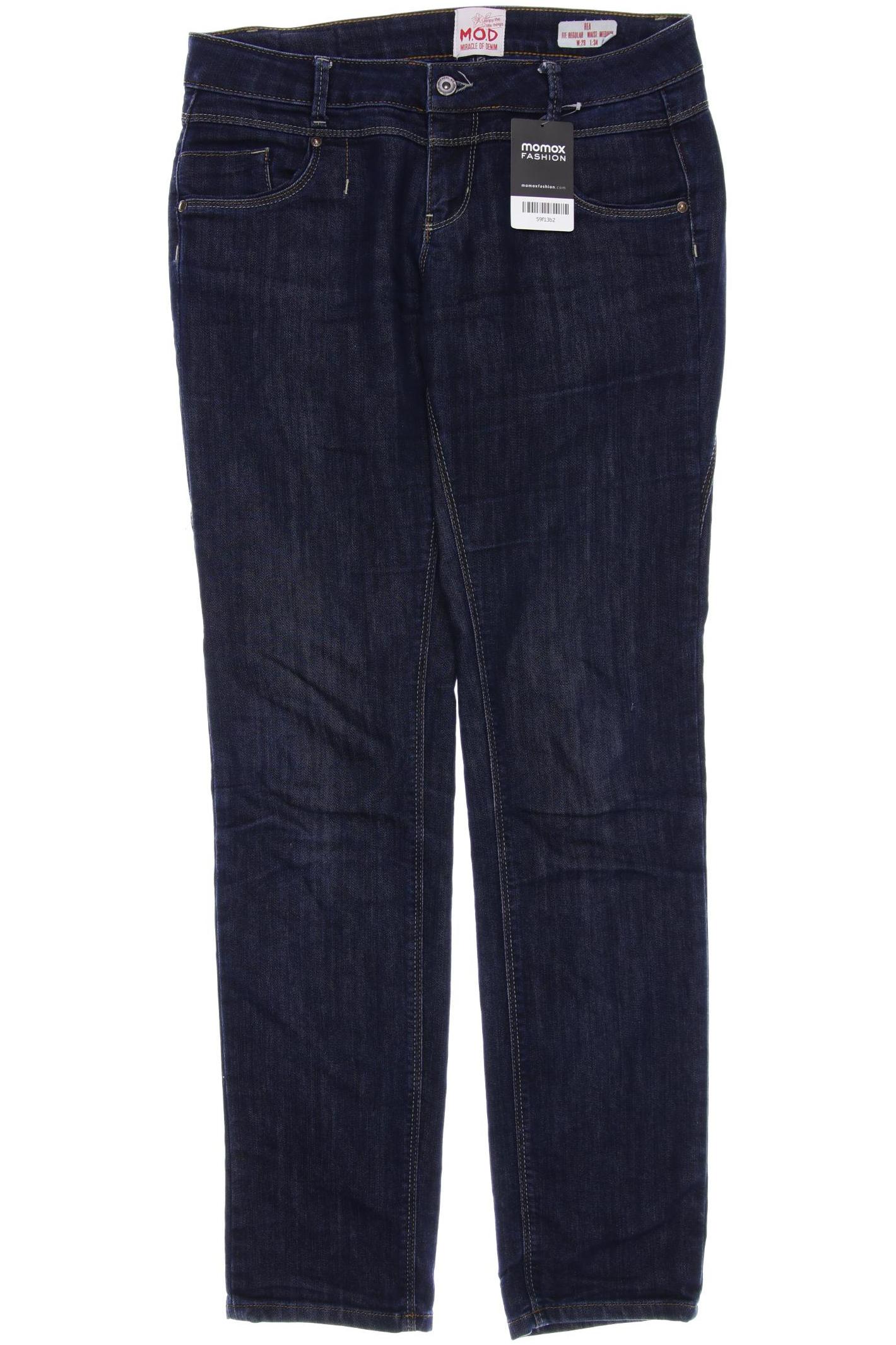 

M.o.d. Miracle of Denim Damen Jeans, marineblau, Gr. 31