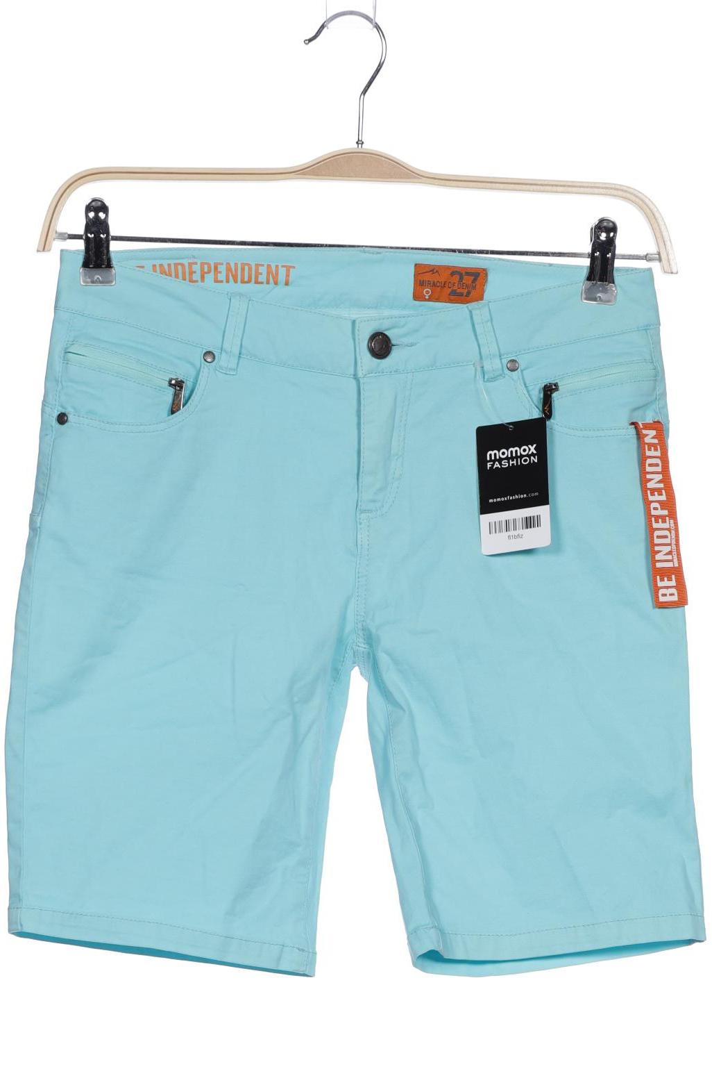 

M.o.d. Miracle of Denim Damen Shorts, blau, Gr. 27