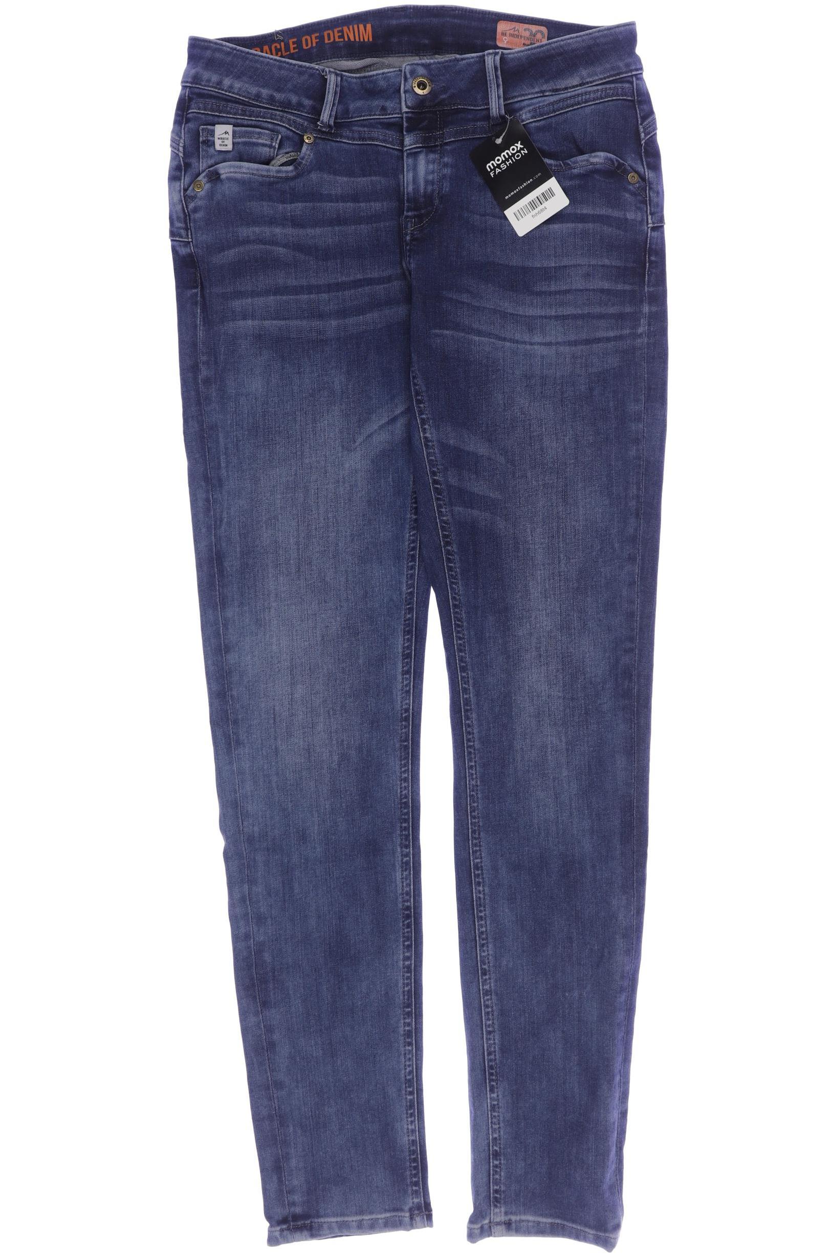 

M.o.d. Miracle of Denim Damen Jeans, blau, Gr. 30