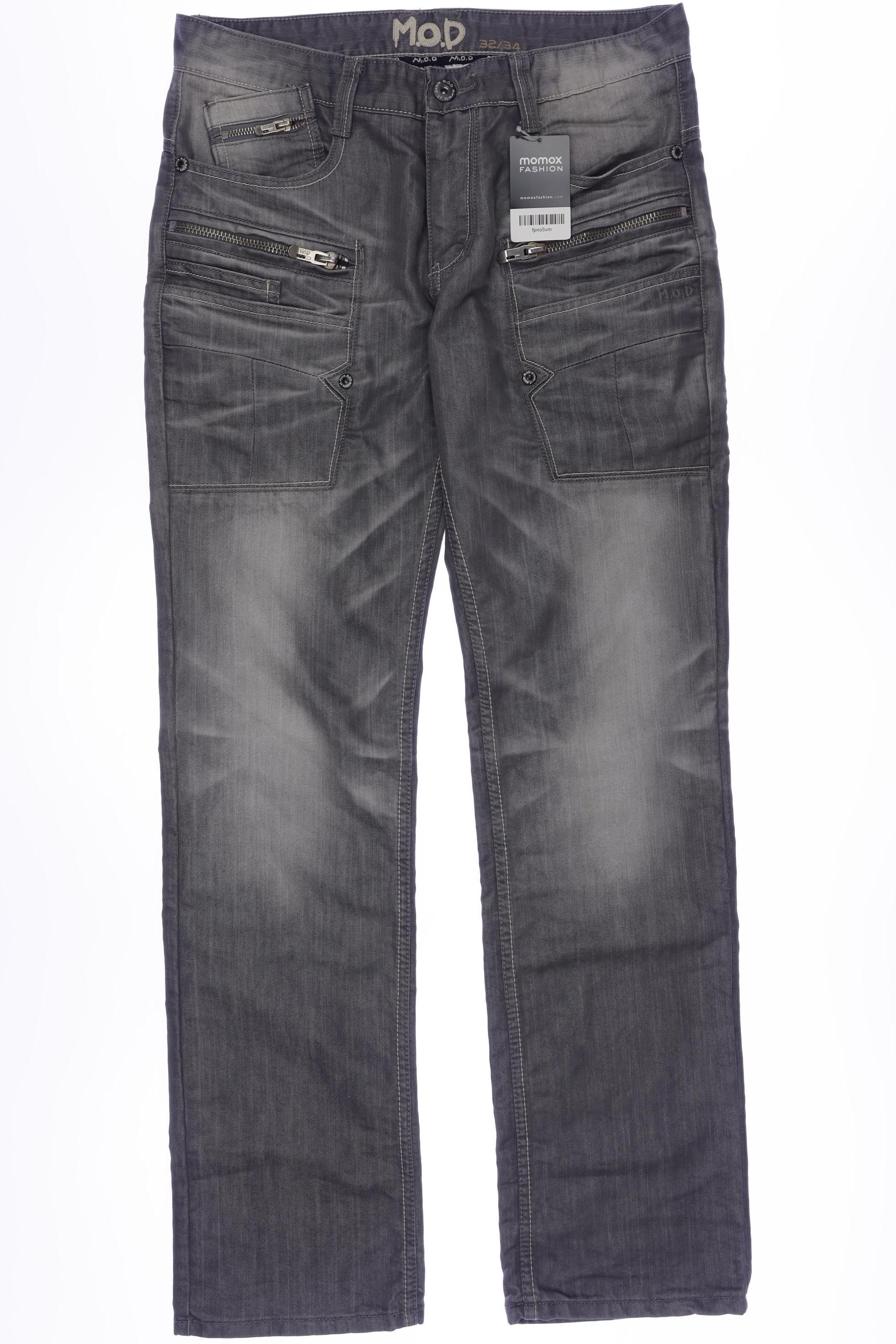 

M.o.d. Miracle of Denim Herren Jeans, grau, Gr. 32