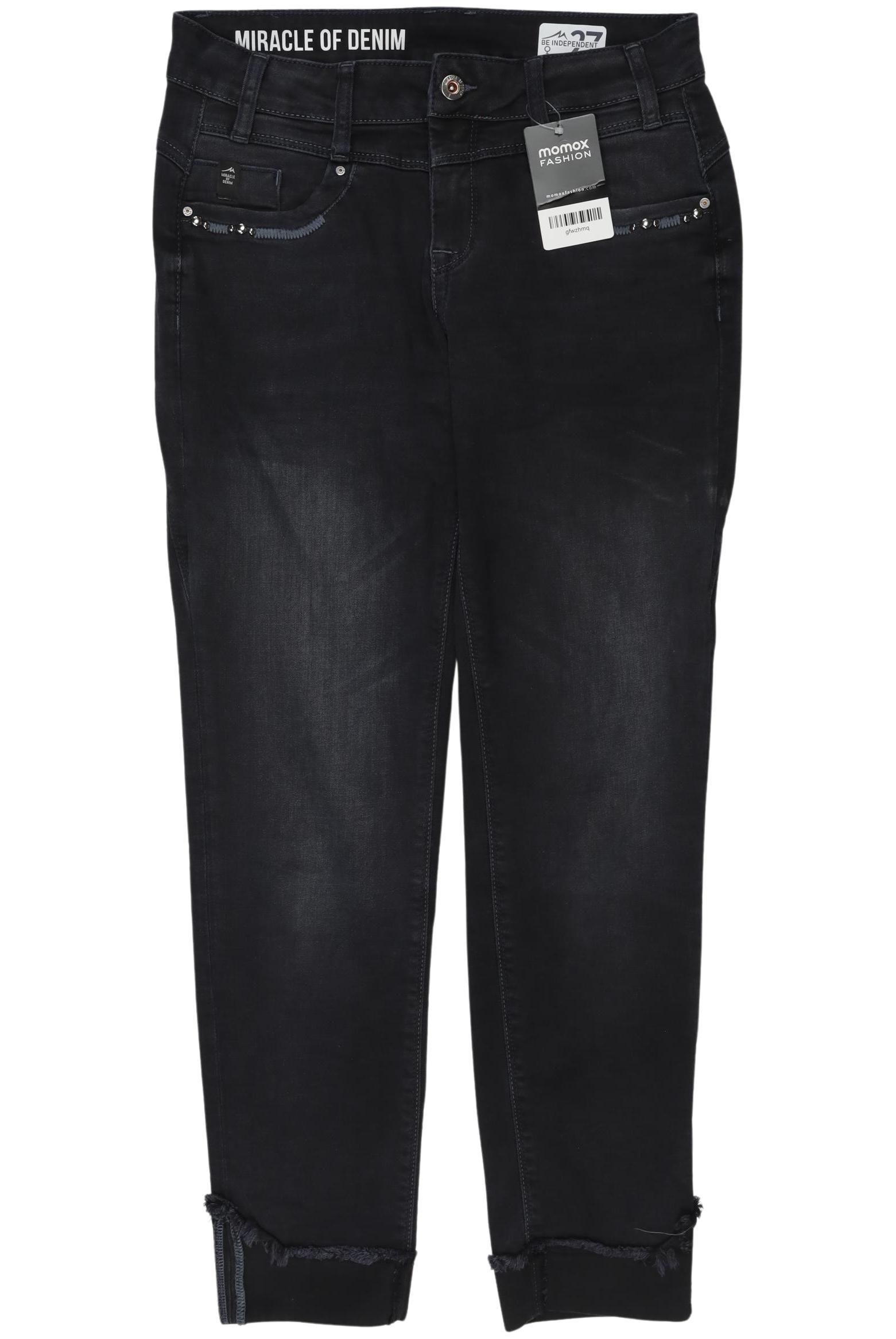 

M.o.d. Miracle of Denim Damen Jeans, schwarz, Gr. 28