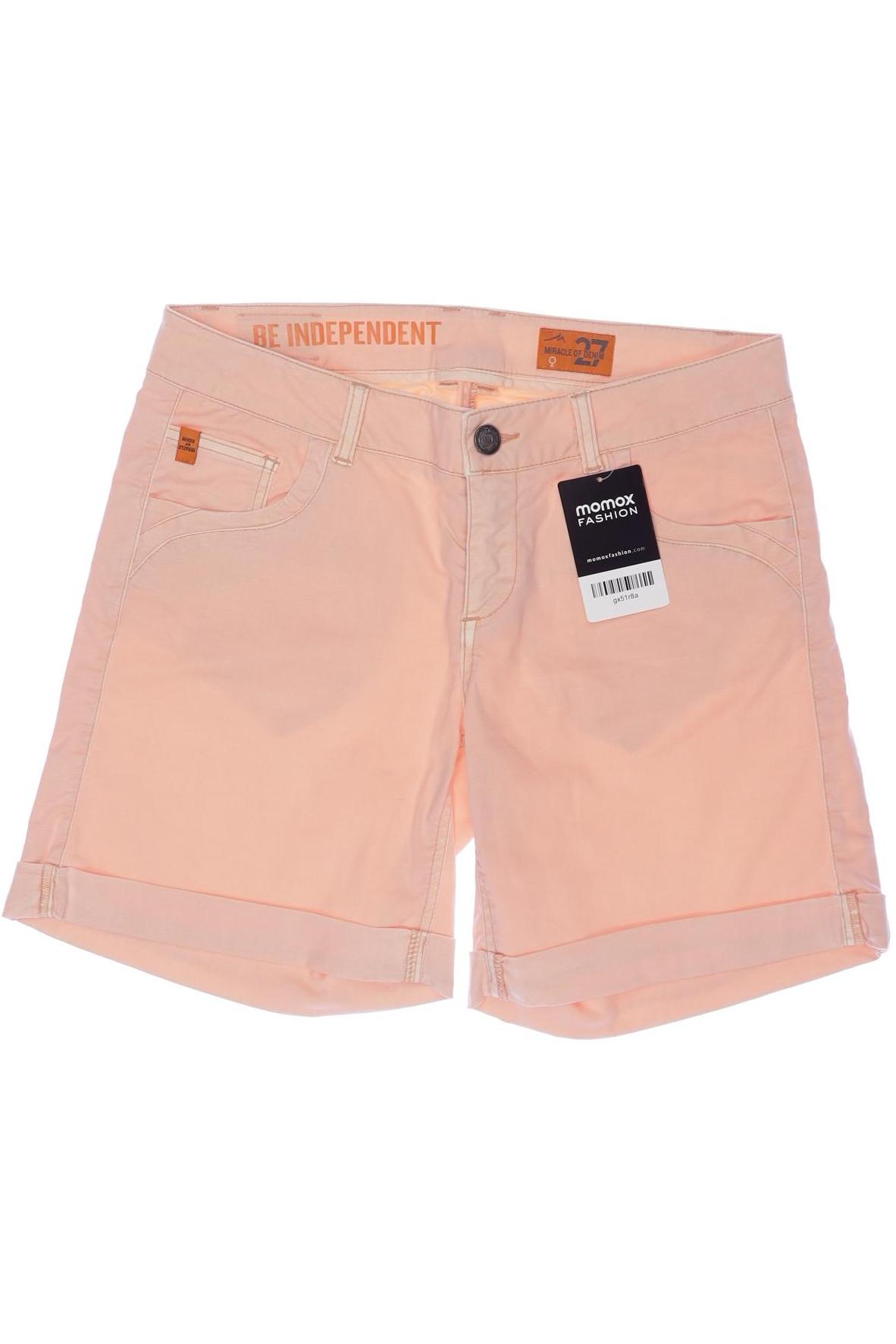 

M.o.d. Miracle of Denim Damen Shorts, orange, Gr. 27