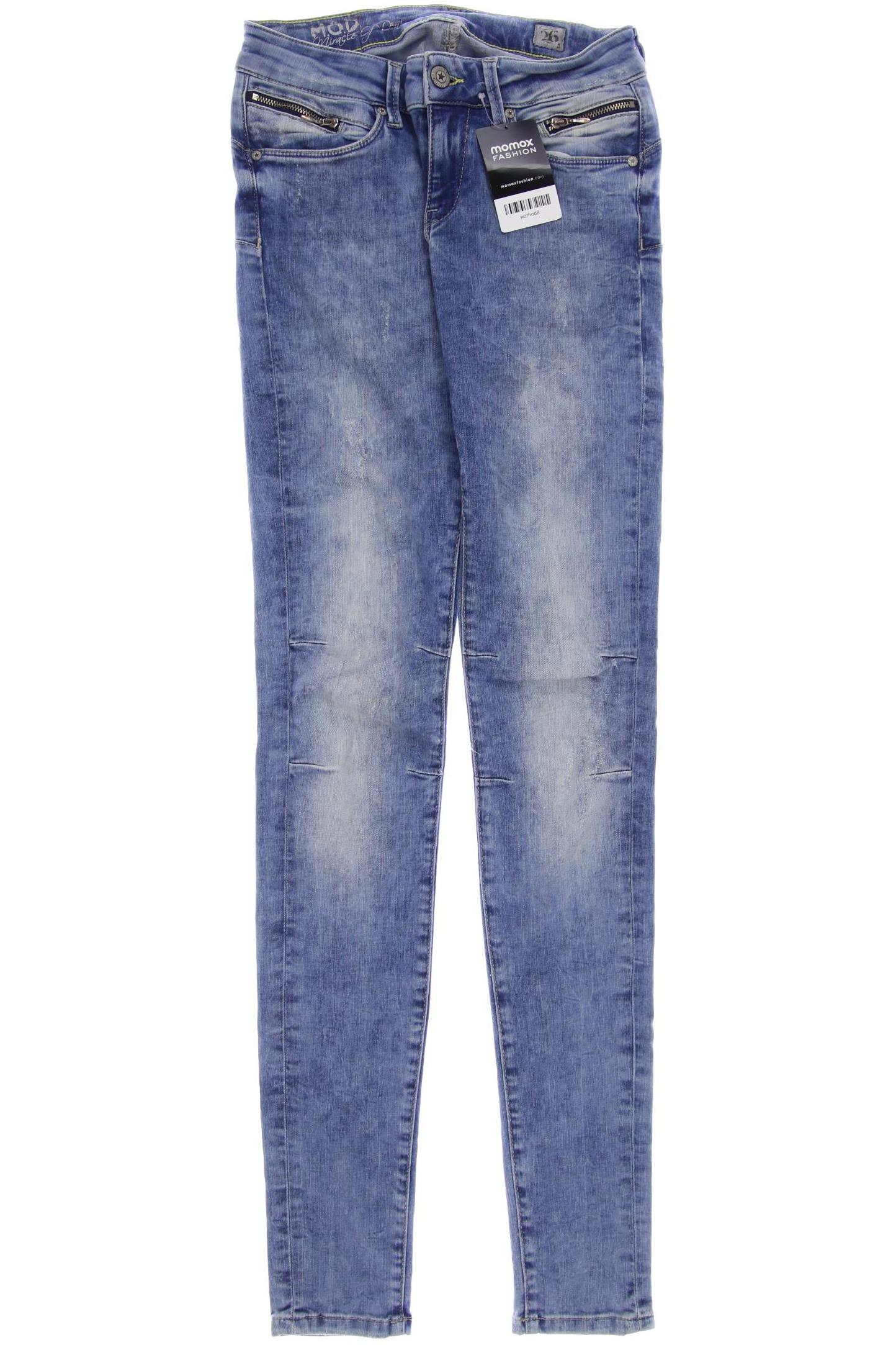

M.o.d. Miracle of Denim Damen Jeans, blau, Gr. 26