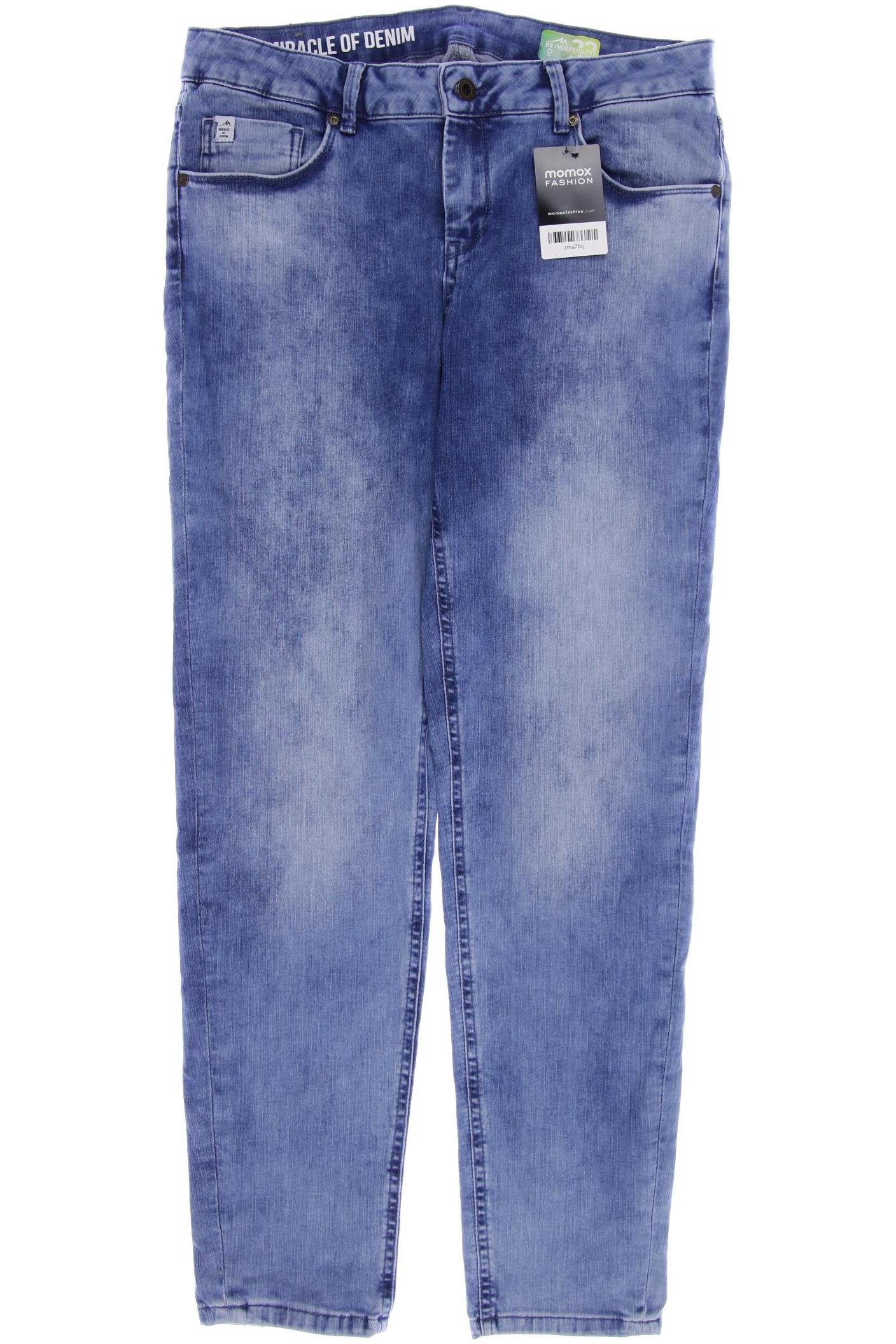 

M.o.d. Miracle of Denim Damen Jeans, blau, Gr. 32