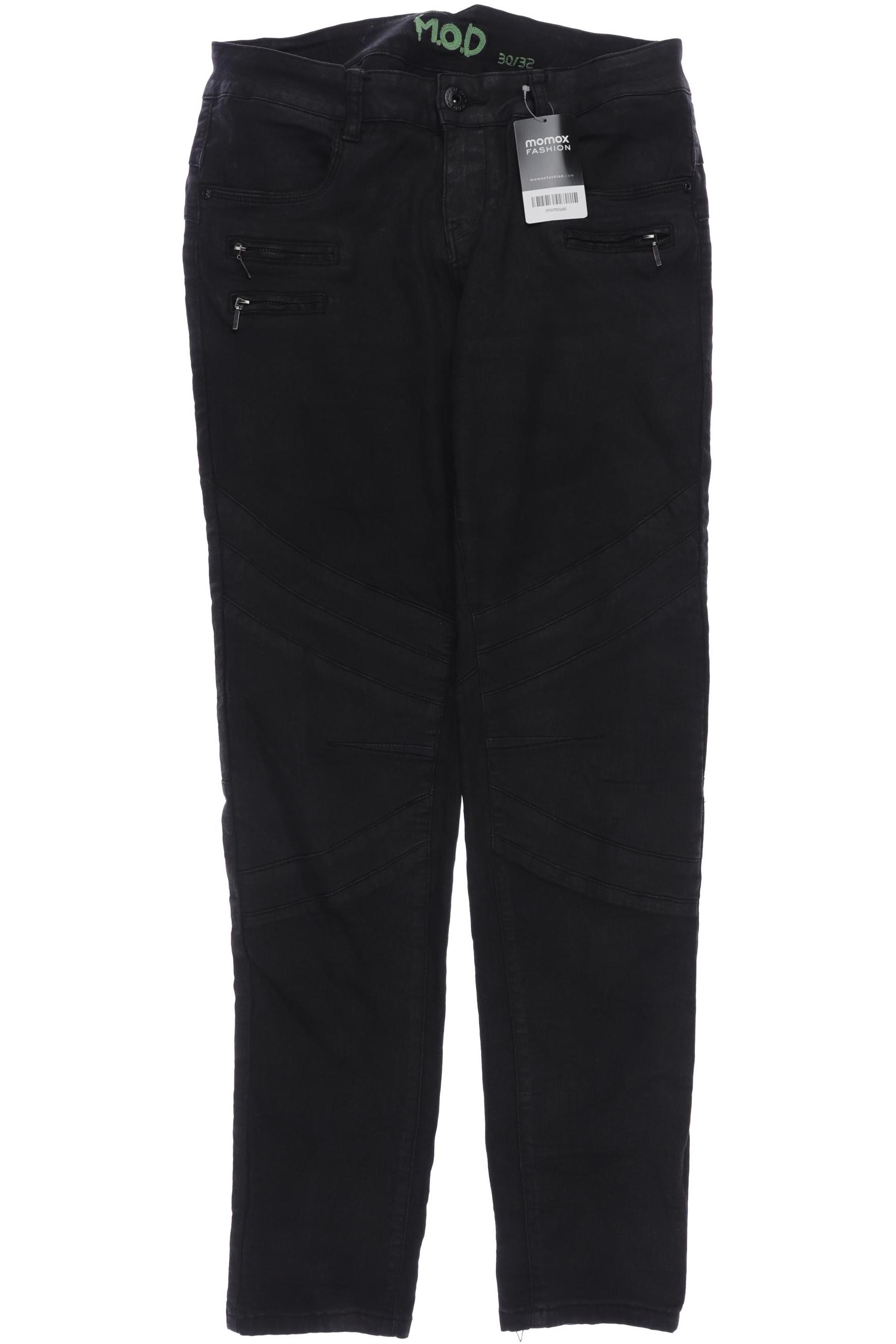 

M.o.d. Miracle of Denim Damen Jeans, schwarz, Gr. 30