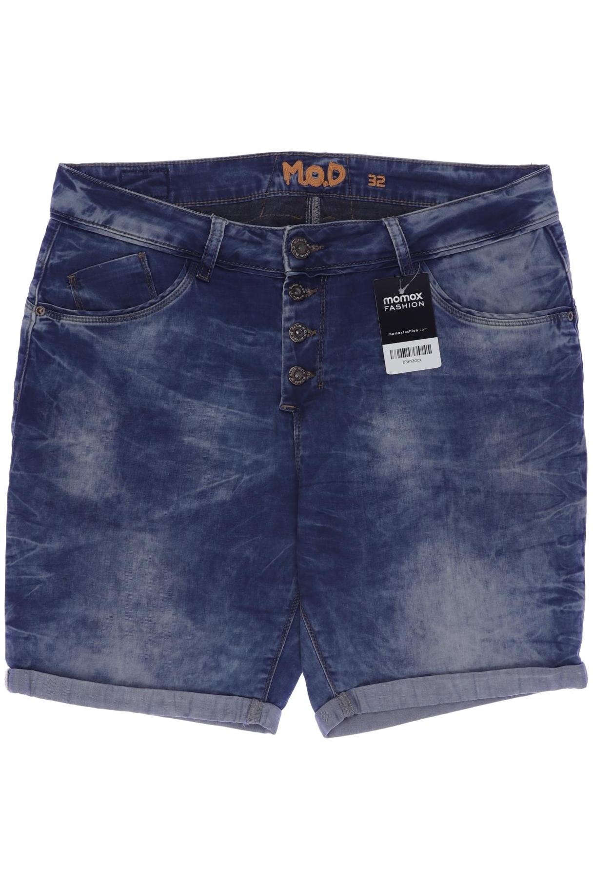 

M.o.d. Miracle of Denim Damen Shorts, blau, Gr. 32