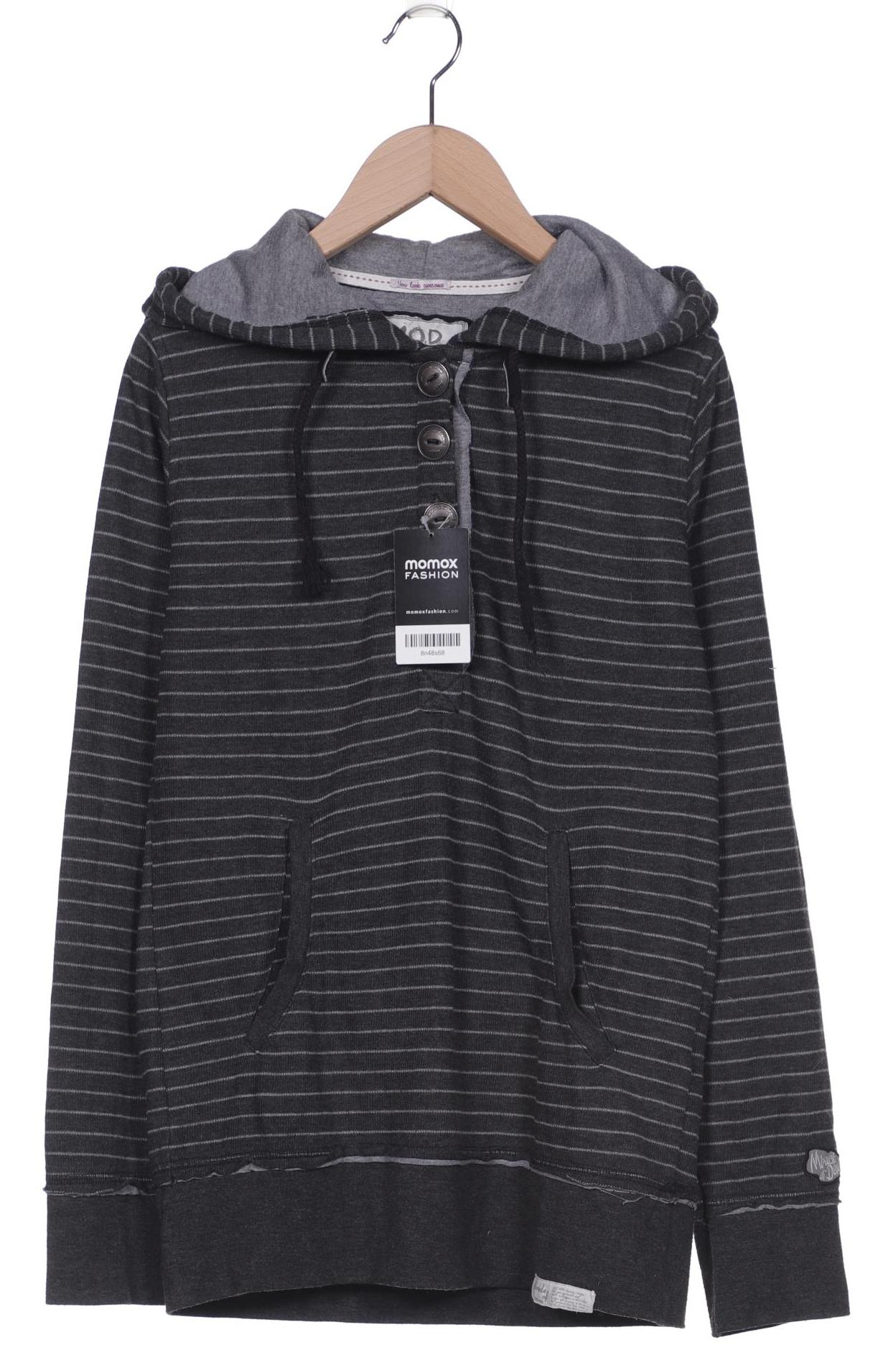 

M.o.d. Miracle of Denim Damen Kapuzenpullover, grau, Gr. 38