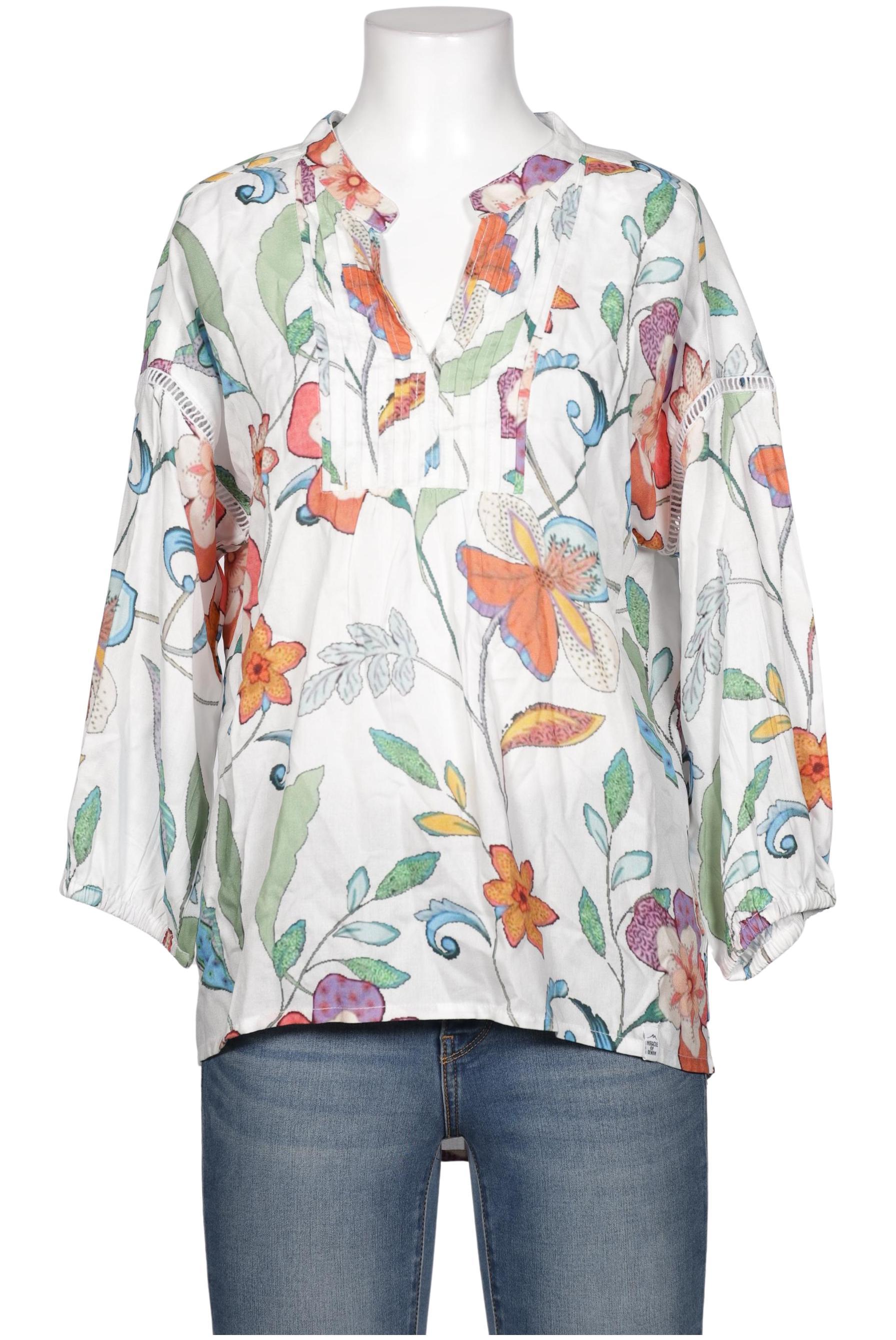 

M.o.d. Miracle of Denim Damen Bluse, weiß, Gr. 36