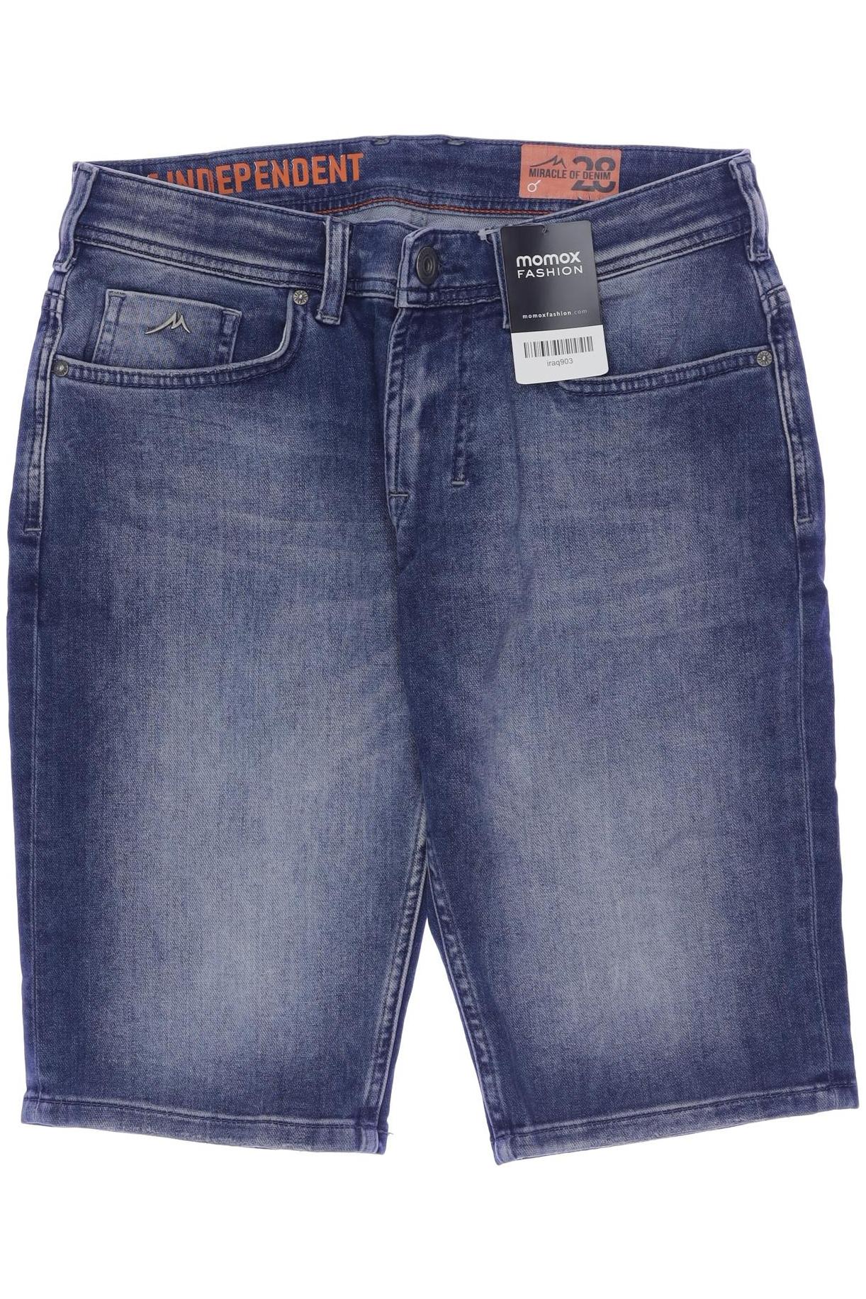 

M.o.d. Miracle of Denim Herren Shorts, marineblau, Gr. 28