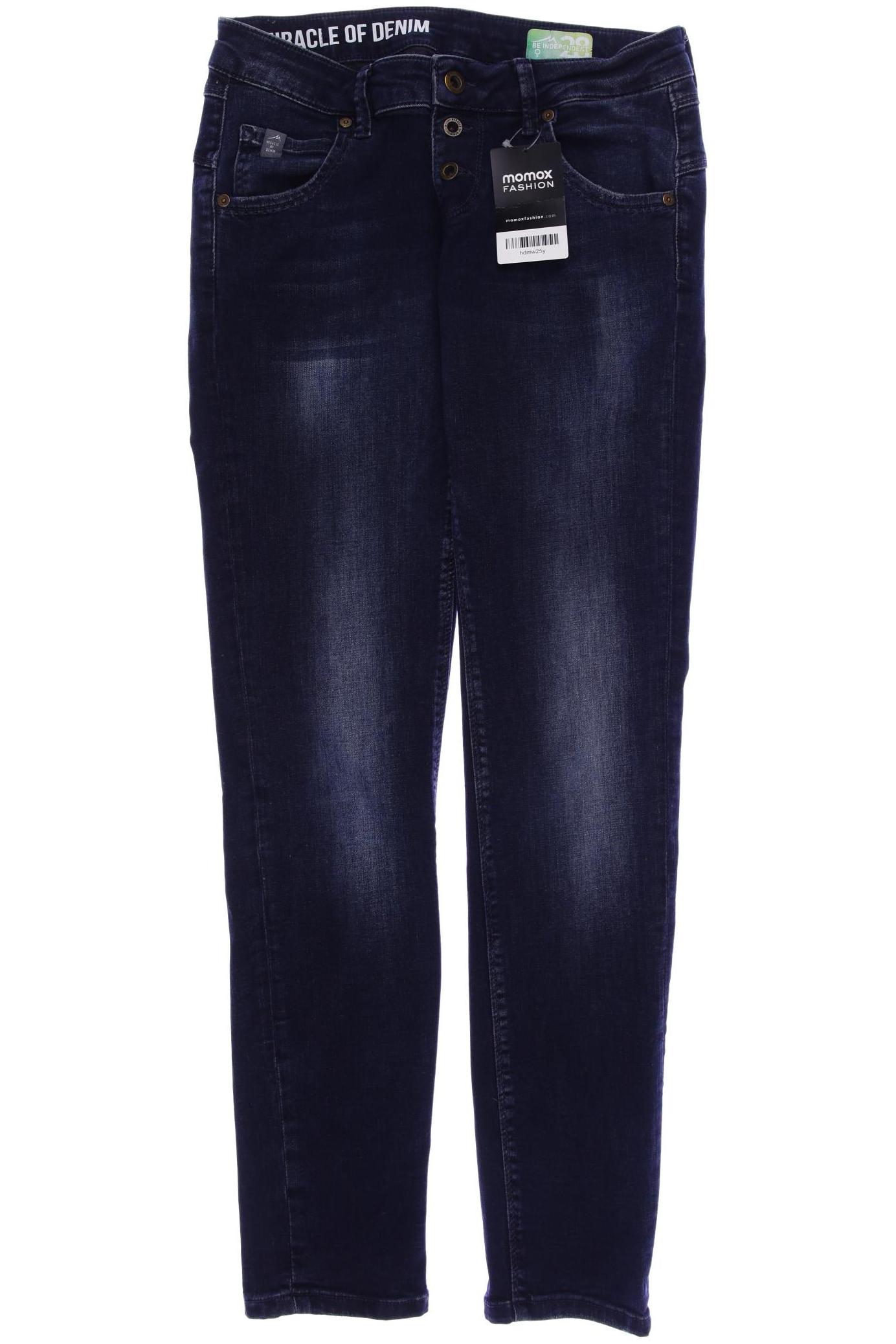 

M.o.d. Miracle of Denim Damen Jeans, marineblau, Gr. 28