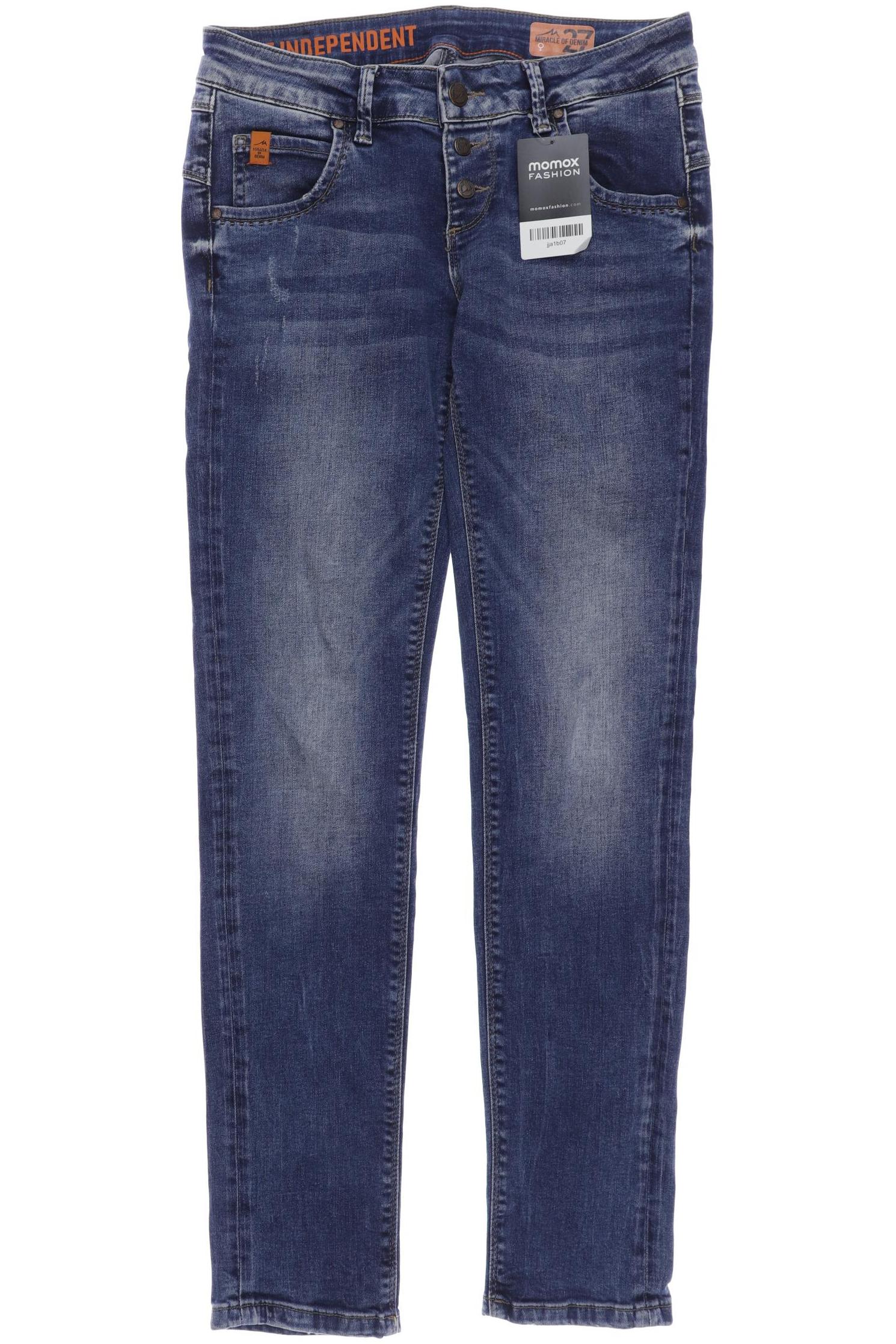 

M.o.d. Miracle of Denim Damen Jeans, blau, Gr. 27