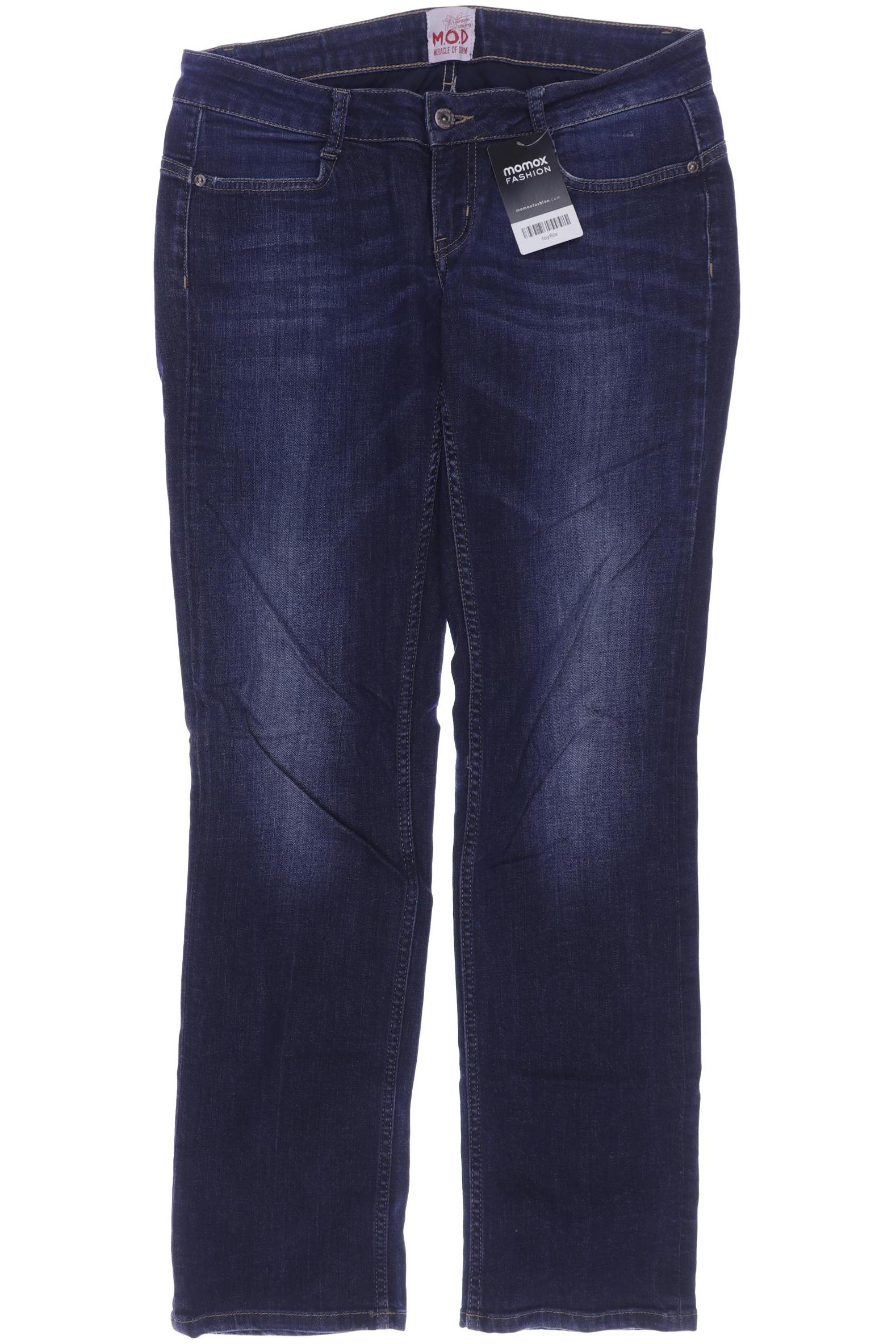 

M.o.d. Miracle of Denim Damen Jeans, marineblau, Gr. 30