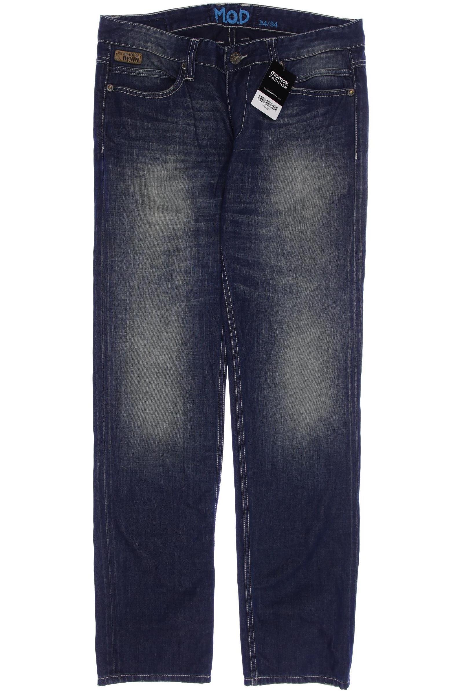 

M.o.d. Miracle of Denim Herren Jeans, blau, Gr. 0