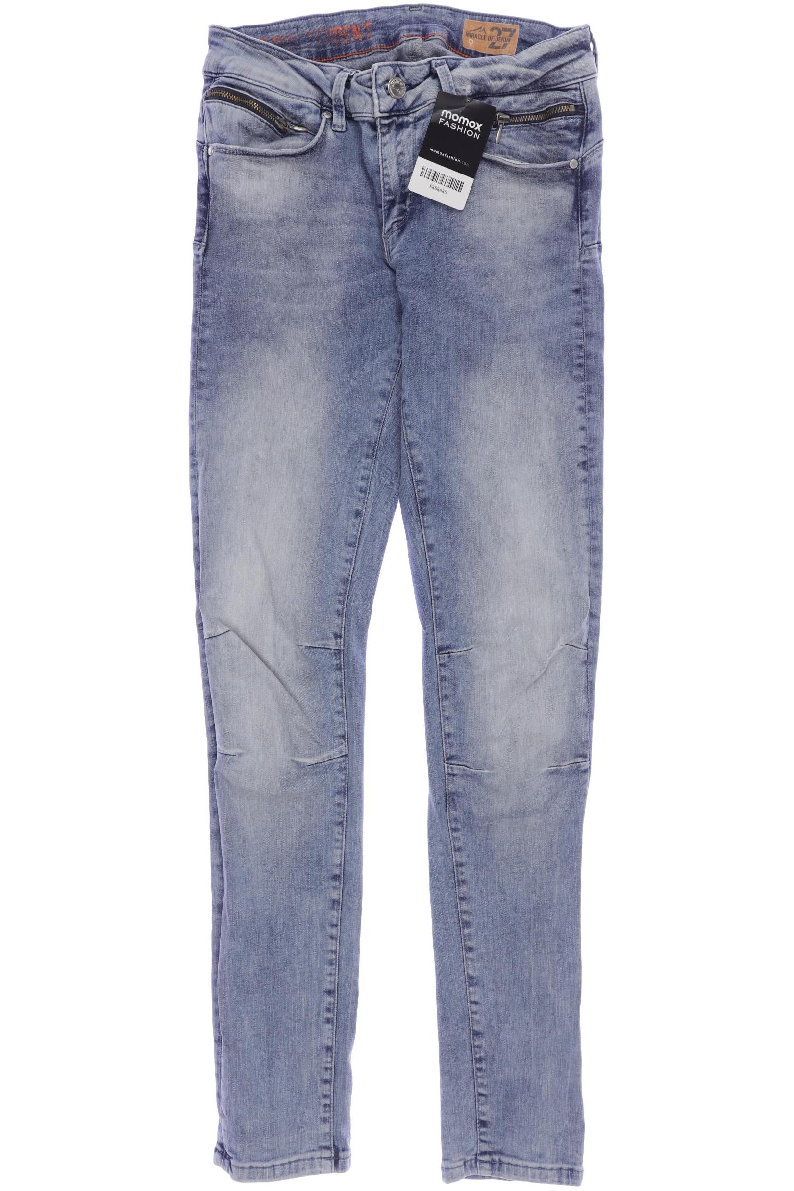

M.o.d. Miracle of Denim Damen Jeans, blau, Gr. 27