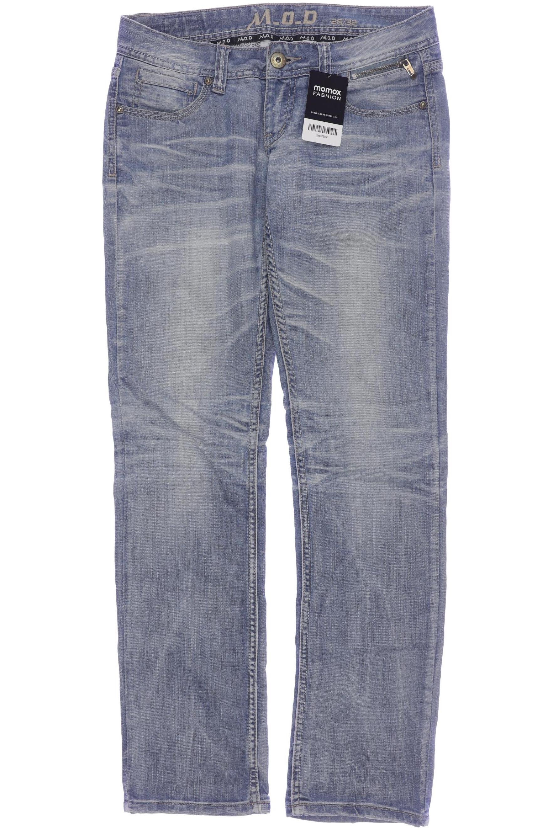 

M.o.d. Miracle of Denim Damen Jeans, rot, Gr. 28