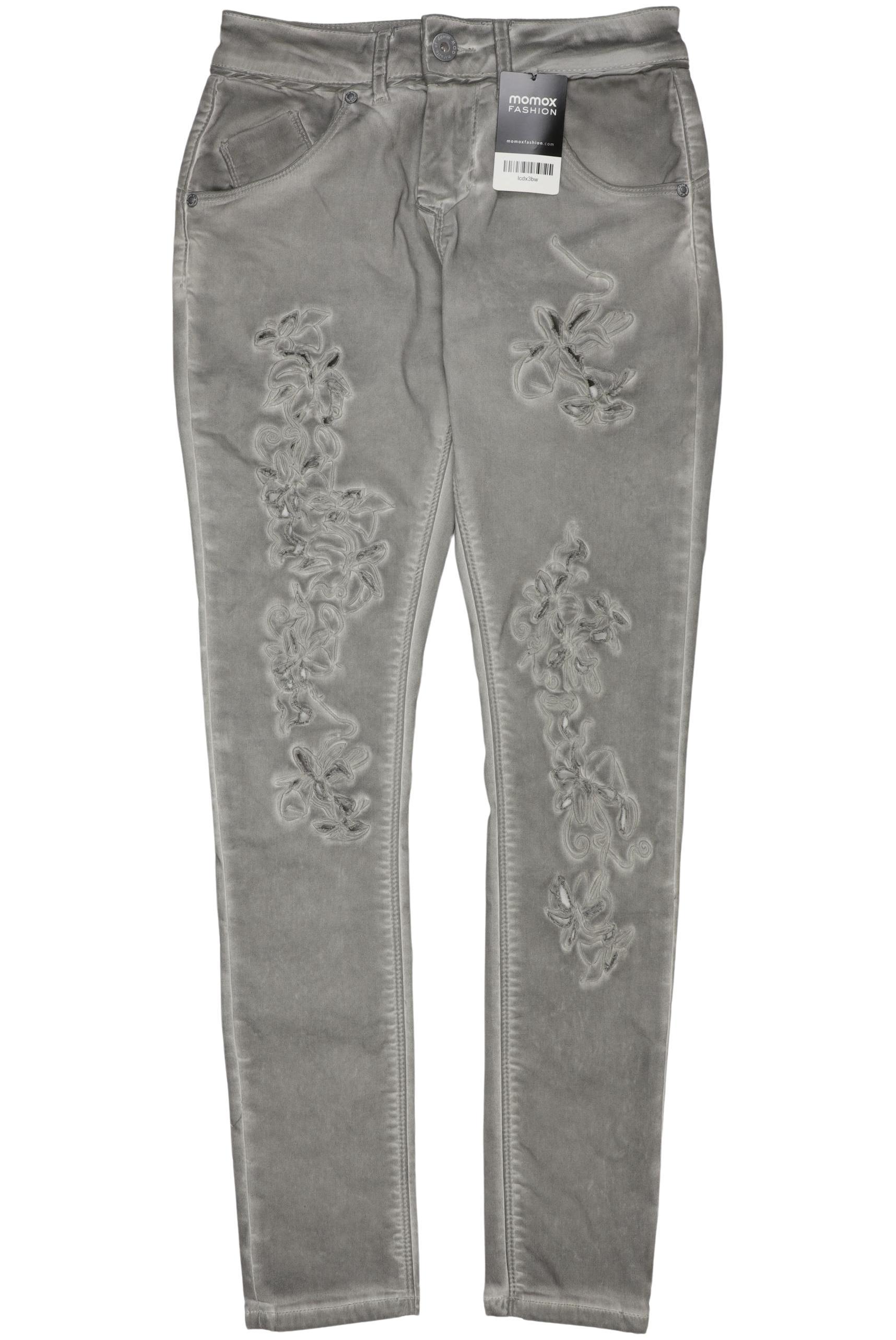 

M.o.d. Miracle of Denim Damen Jeans, grau, Gr. 0