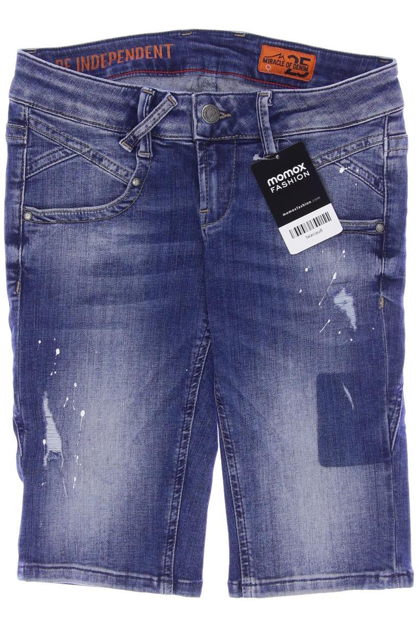 

M.o.d. Miracle of Denim Damen Shorts, blau, Gr. 25