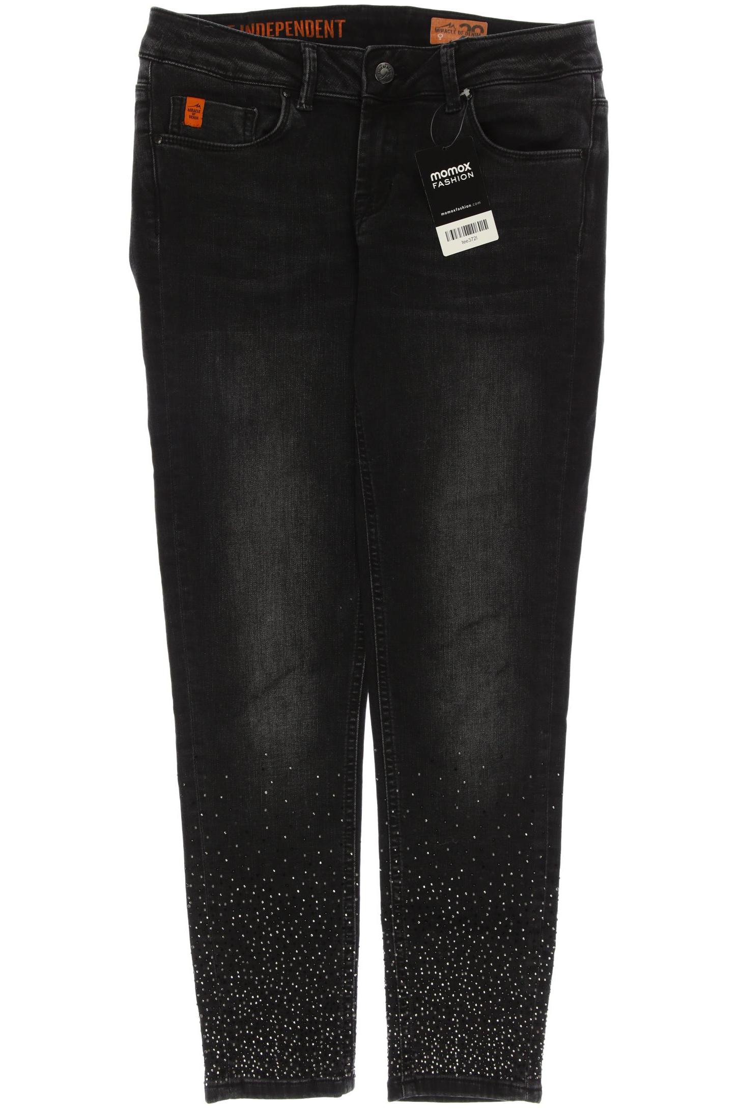 

M.o.d. Miracle of Denim Damen Jeans, schwarz, Gr. 29