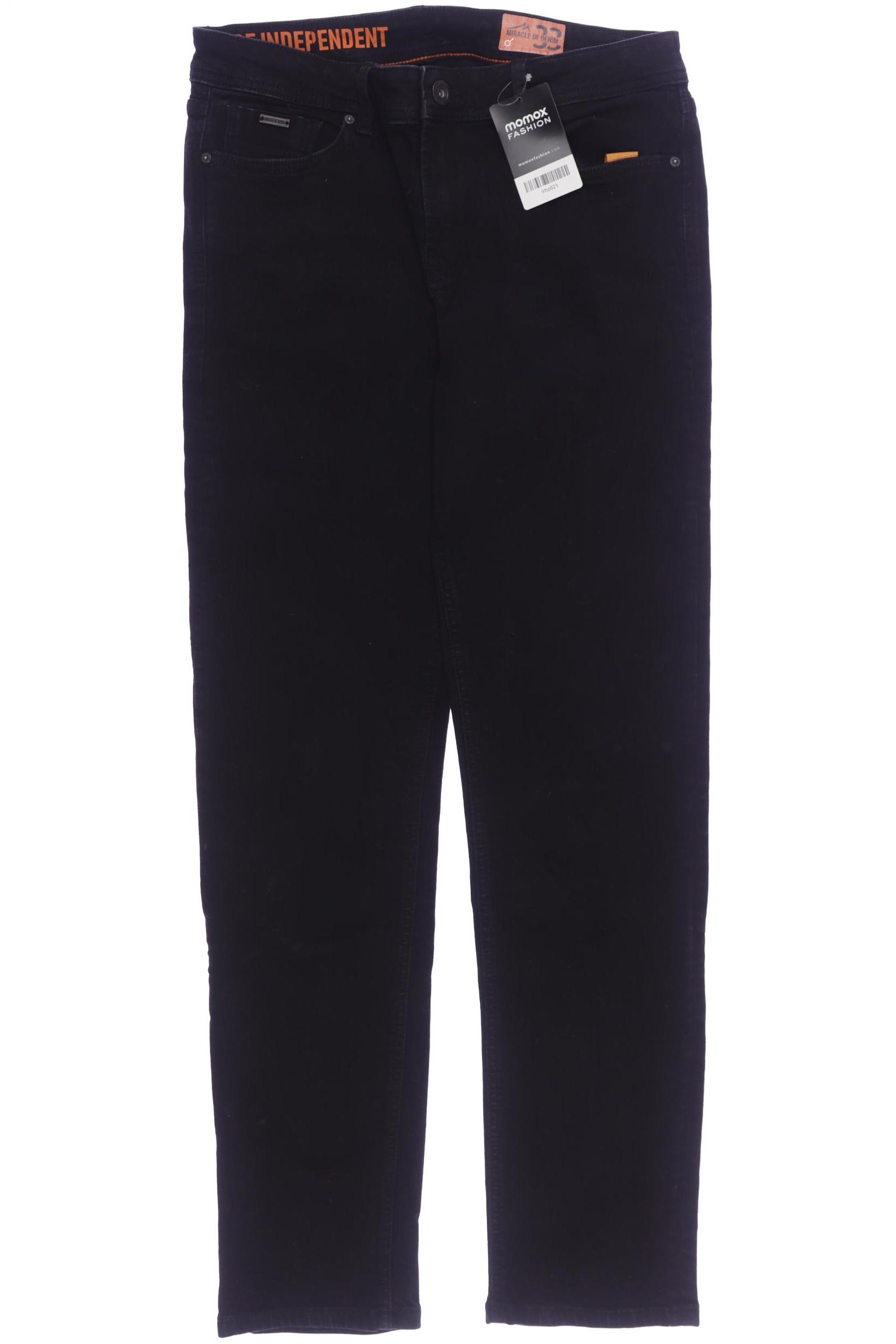 

M.o.d. Miracle of Denim Herren Jeans, schwarz, Gr. 33