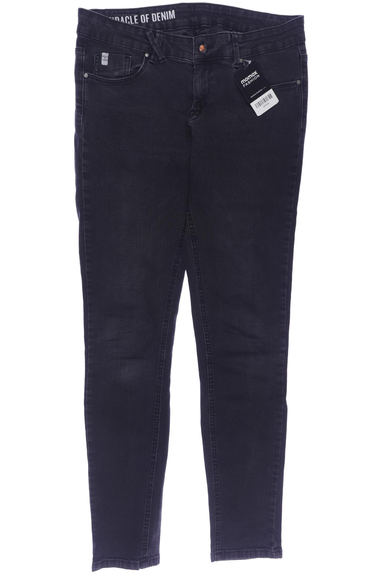 

M.o.d. Miracle of Denim Damen Jeans, grau, Gr. 30