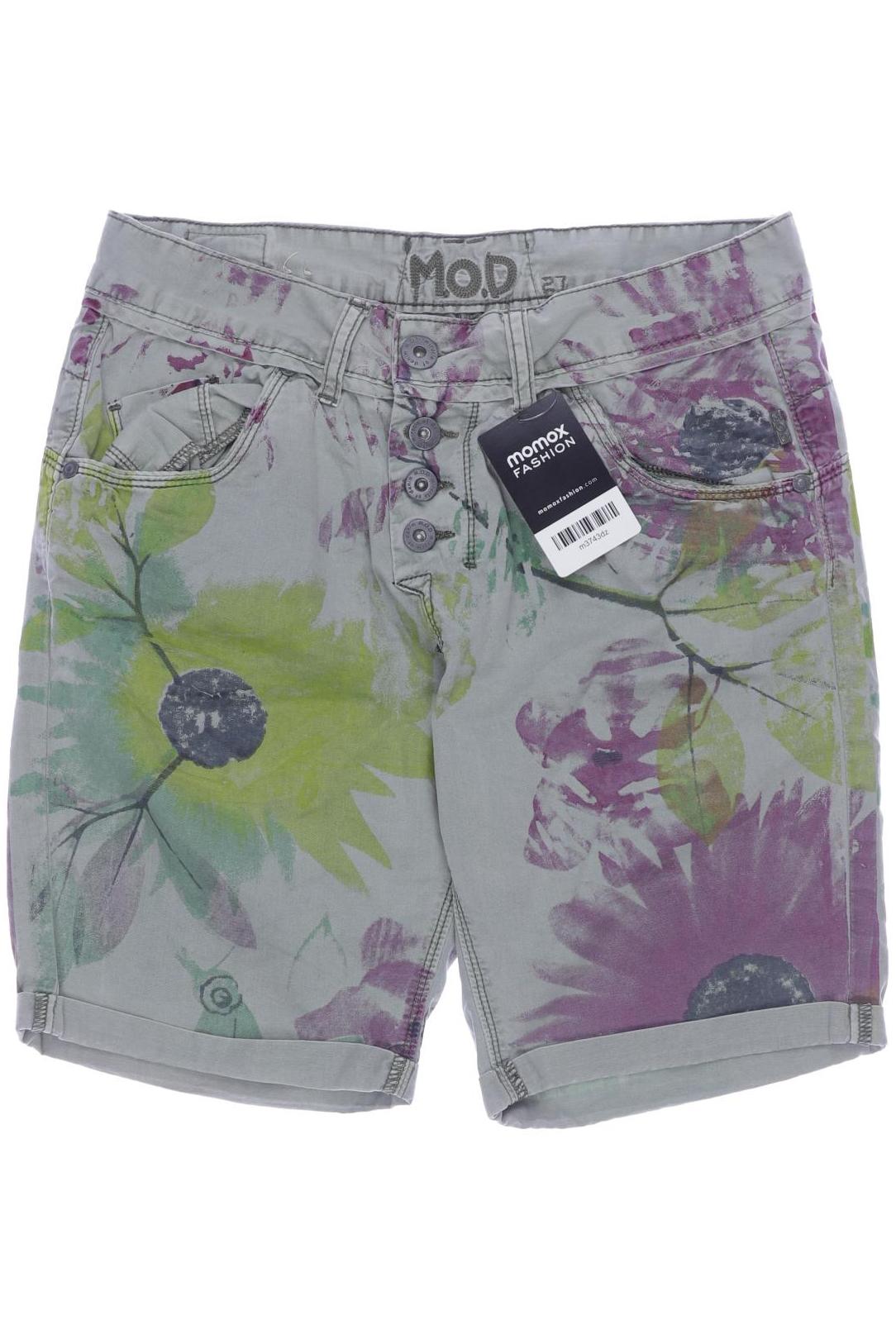 

M.o.d. Miracle of Denim Damen Shorts, grün, Gr. 38