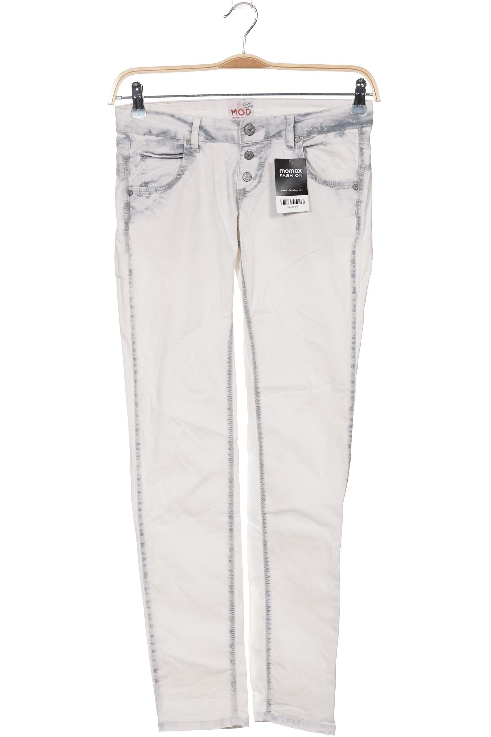 

M.o.d. Miracle of Denim Damen Jeans, weiß, Gr. 27