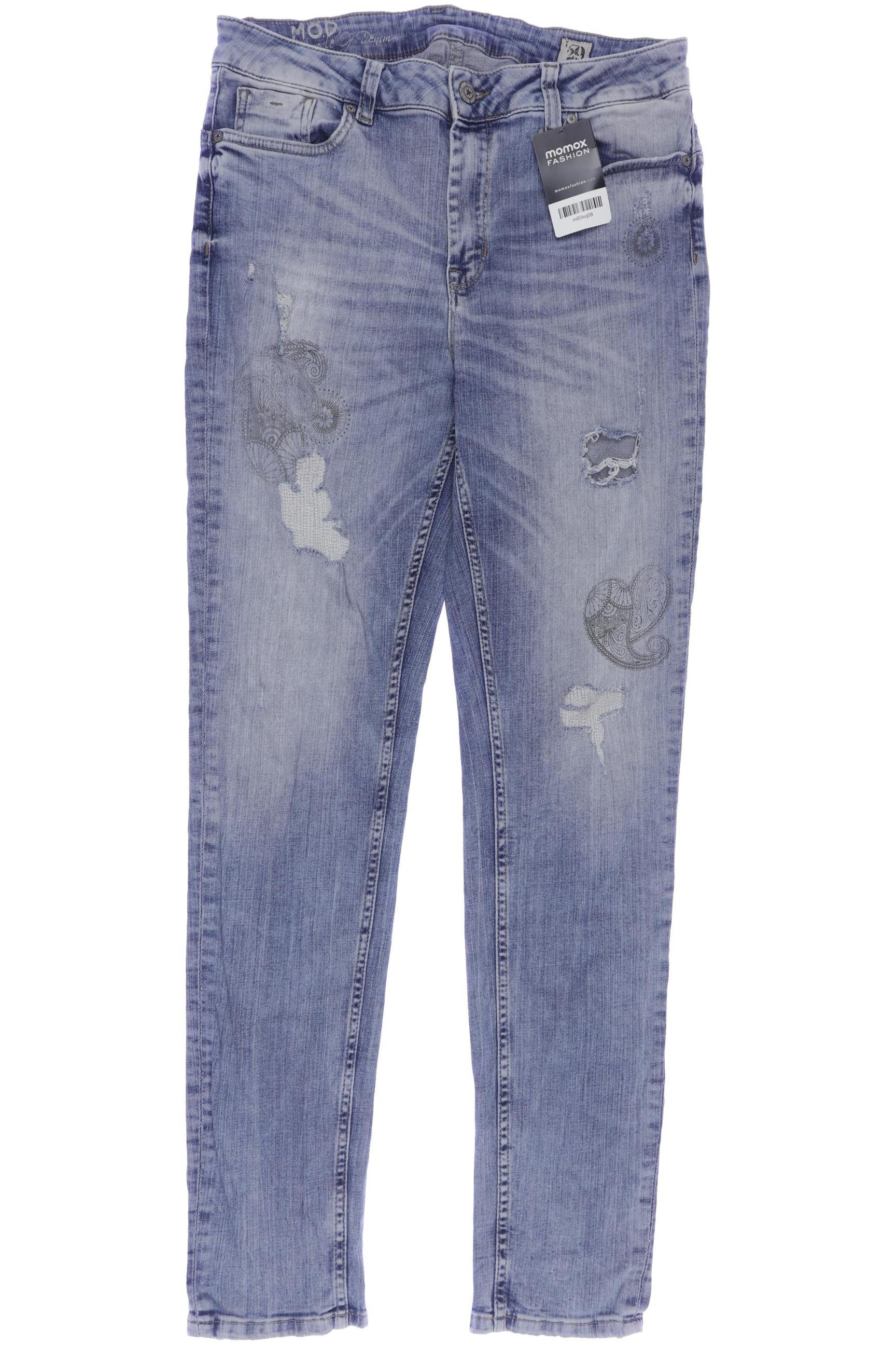 

M.o.d. Miracle of Denim Damen Jeans, blau, Gr. 29