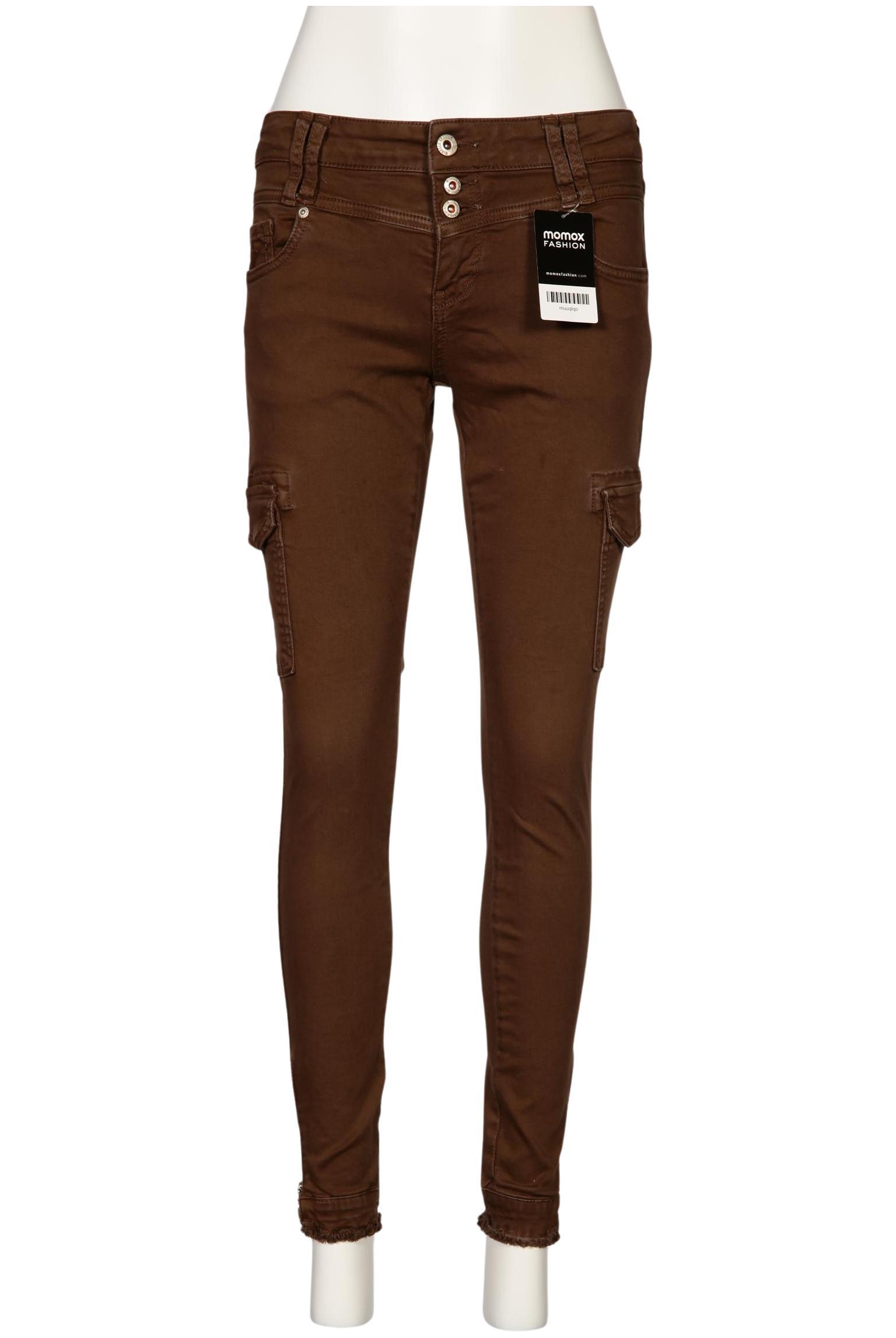 

M.o.d. Miracle of Denim Damen Jeans, braun, Gr. 25