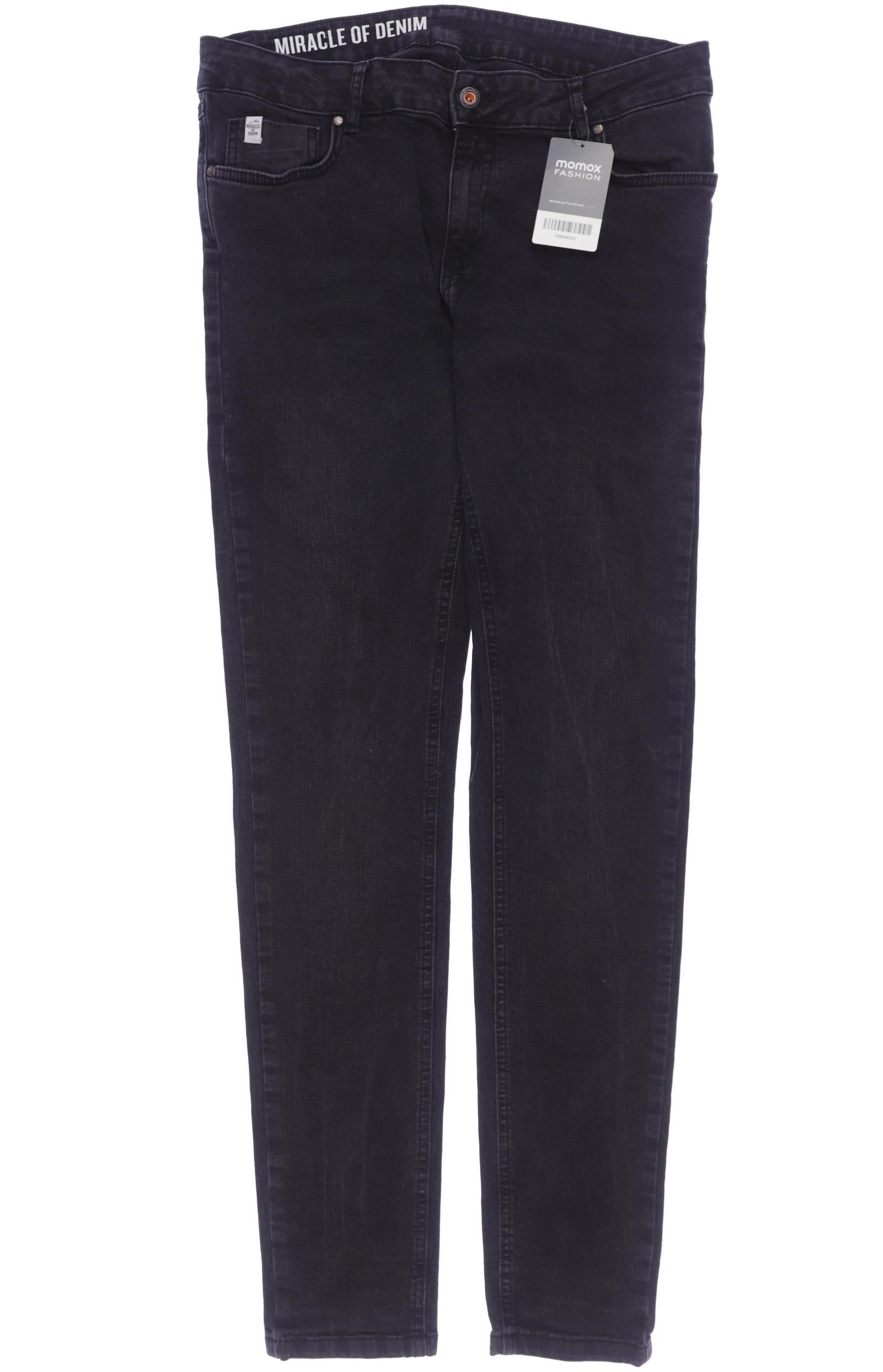 

M.o.d. Miracle of Denim Damen Jeans, schwarz, Gr. 30