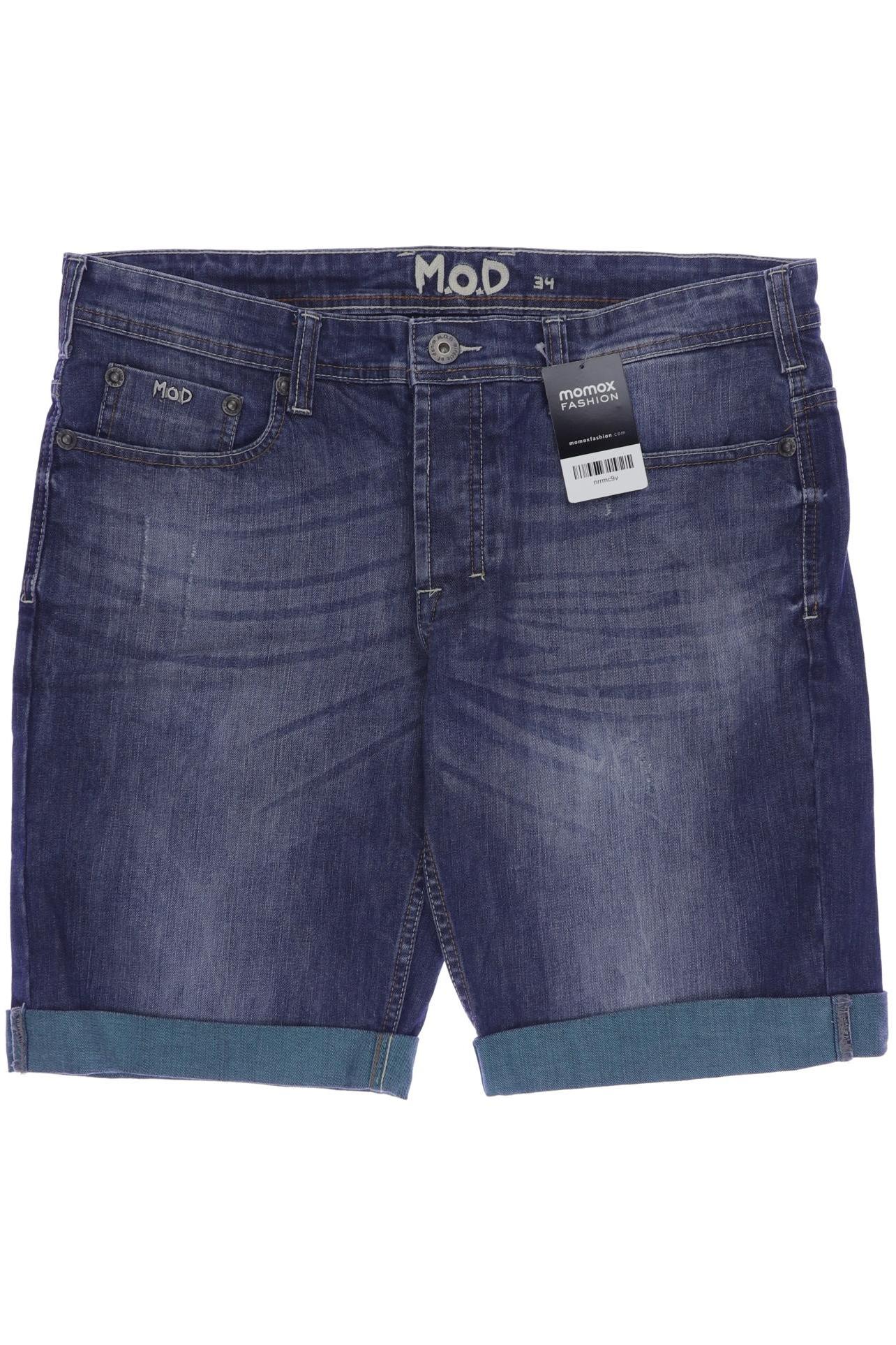 

M.o.d. Miracle of Denim Herren Shorts, blau, Gr. 34