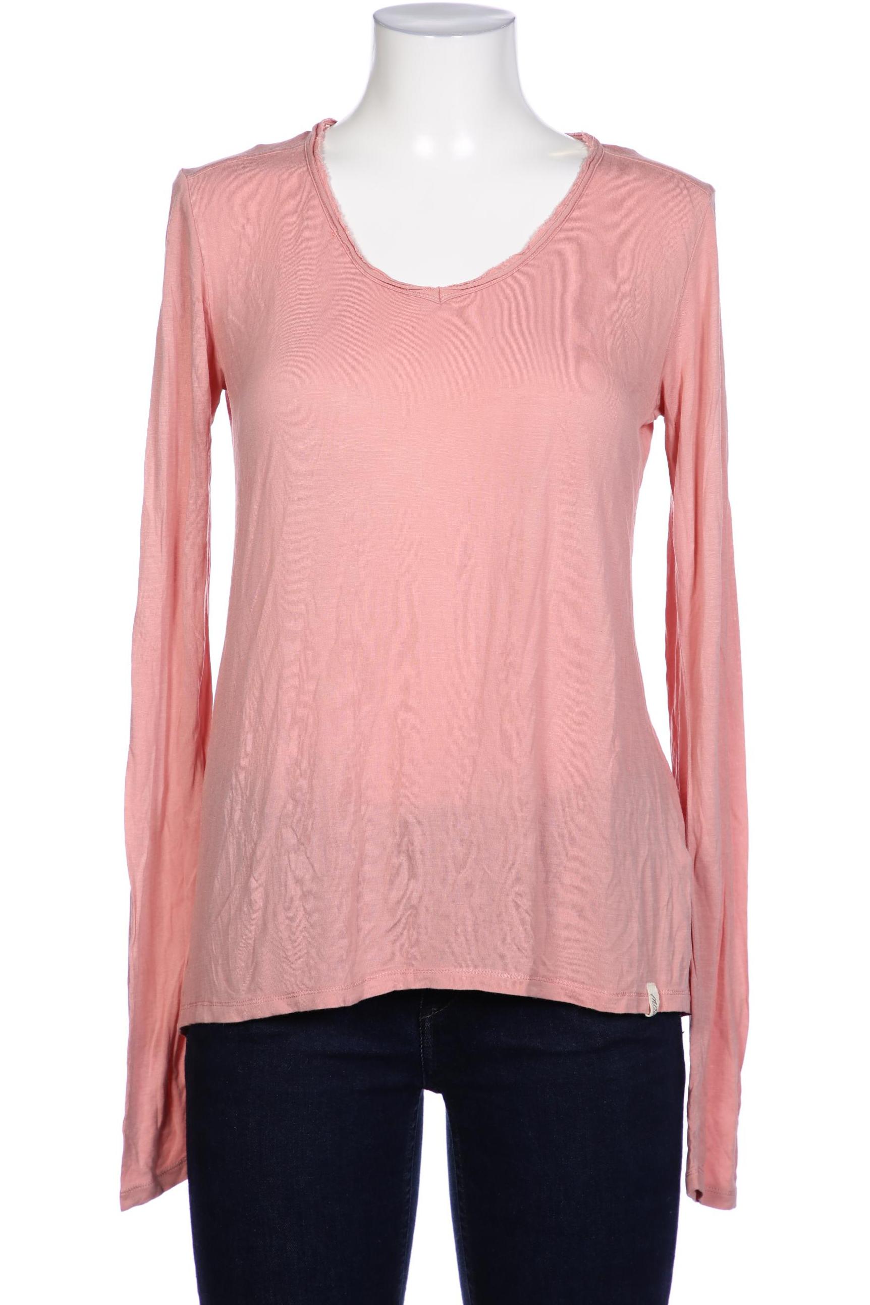 

M.o.d. Miracle of Denim Damen Langarmshirt, pink, Gr. 42