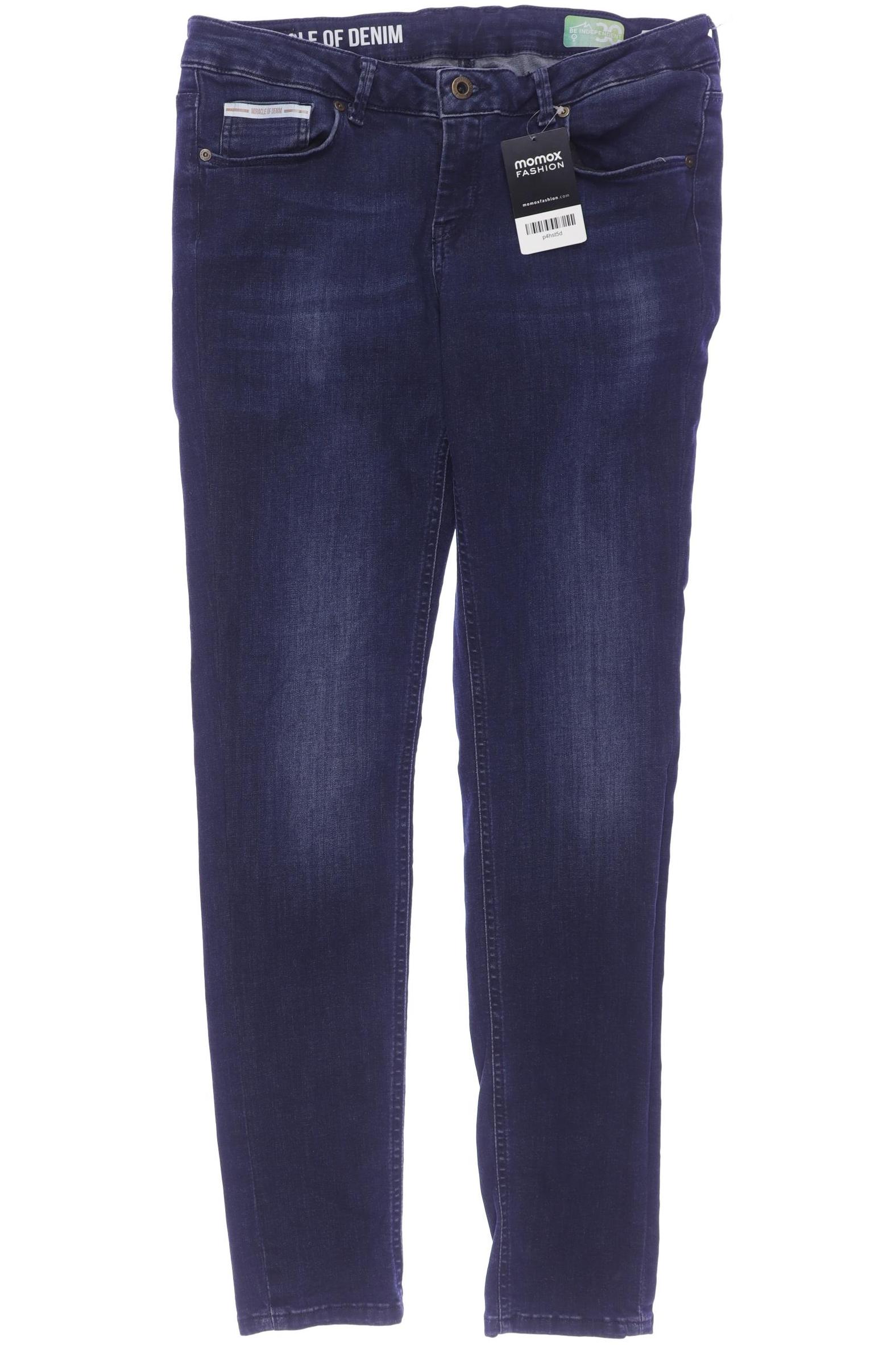 

M.o.d. Miracle of Denim Damen Jeans, marineblau, Gr. 30