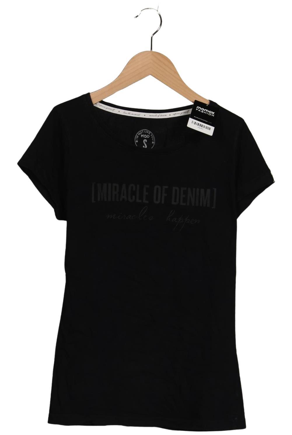 

M.o.d. Miracle of Denim Damen T-Shirt, schwarz, Gr. 36