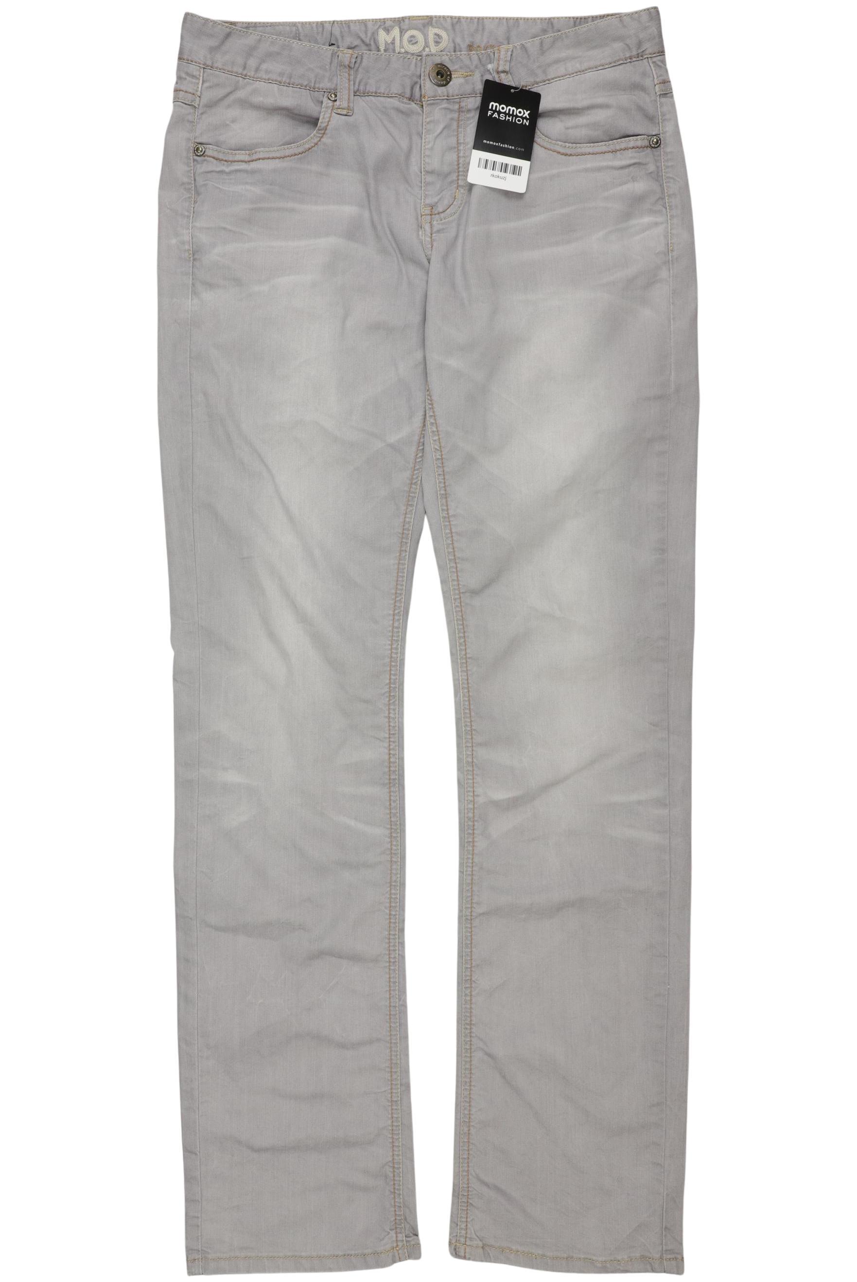 

M.o.d. Miracle of Denim Damen Jeans, grau, Gr. 30