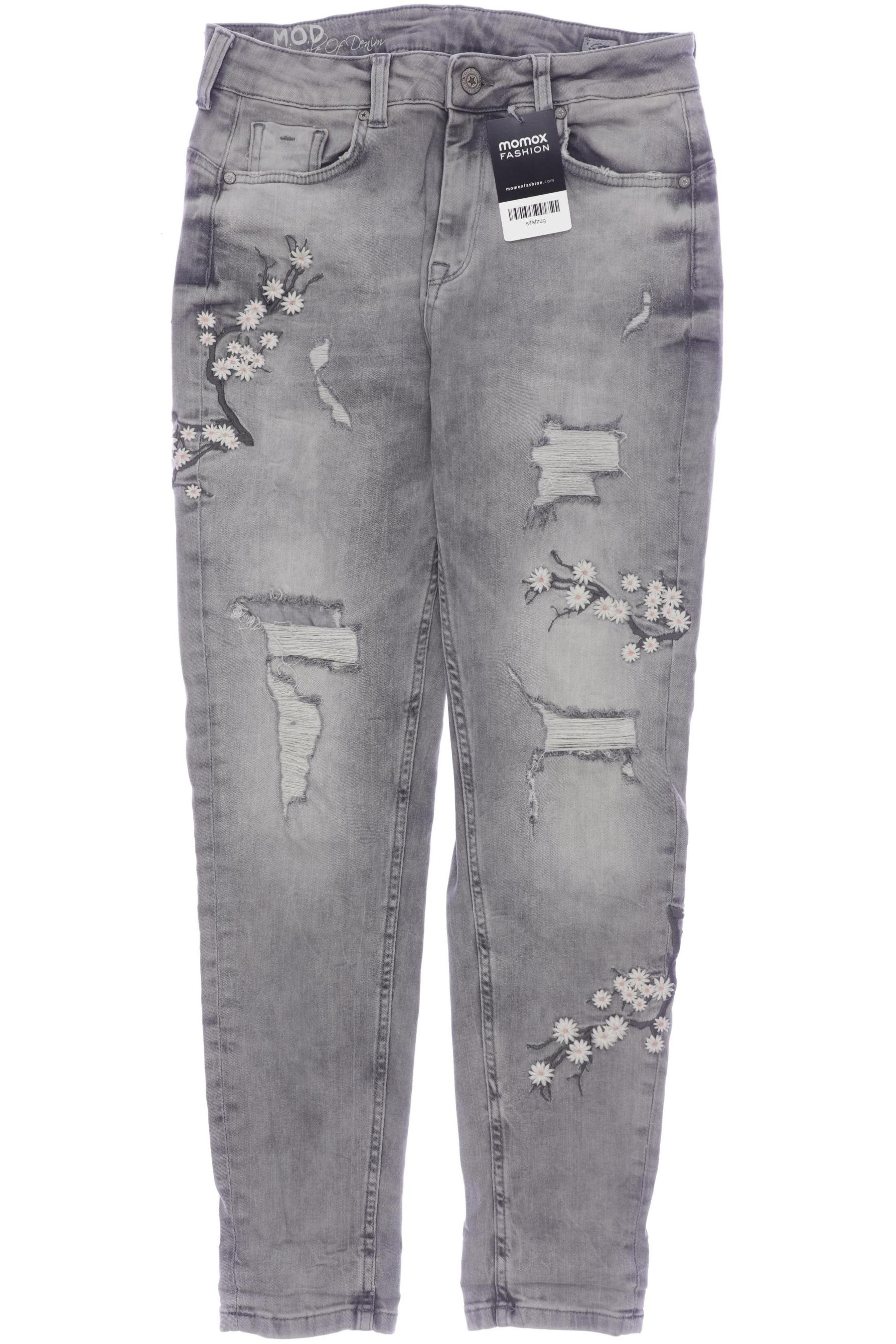 

M.o.d. Miracle of Denim Damen Jeans, grau, Gr. 27