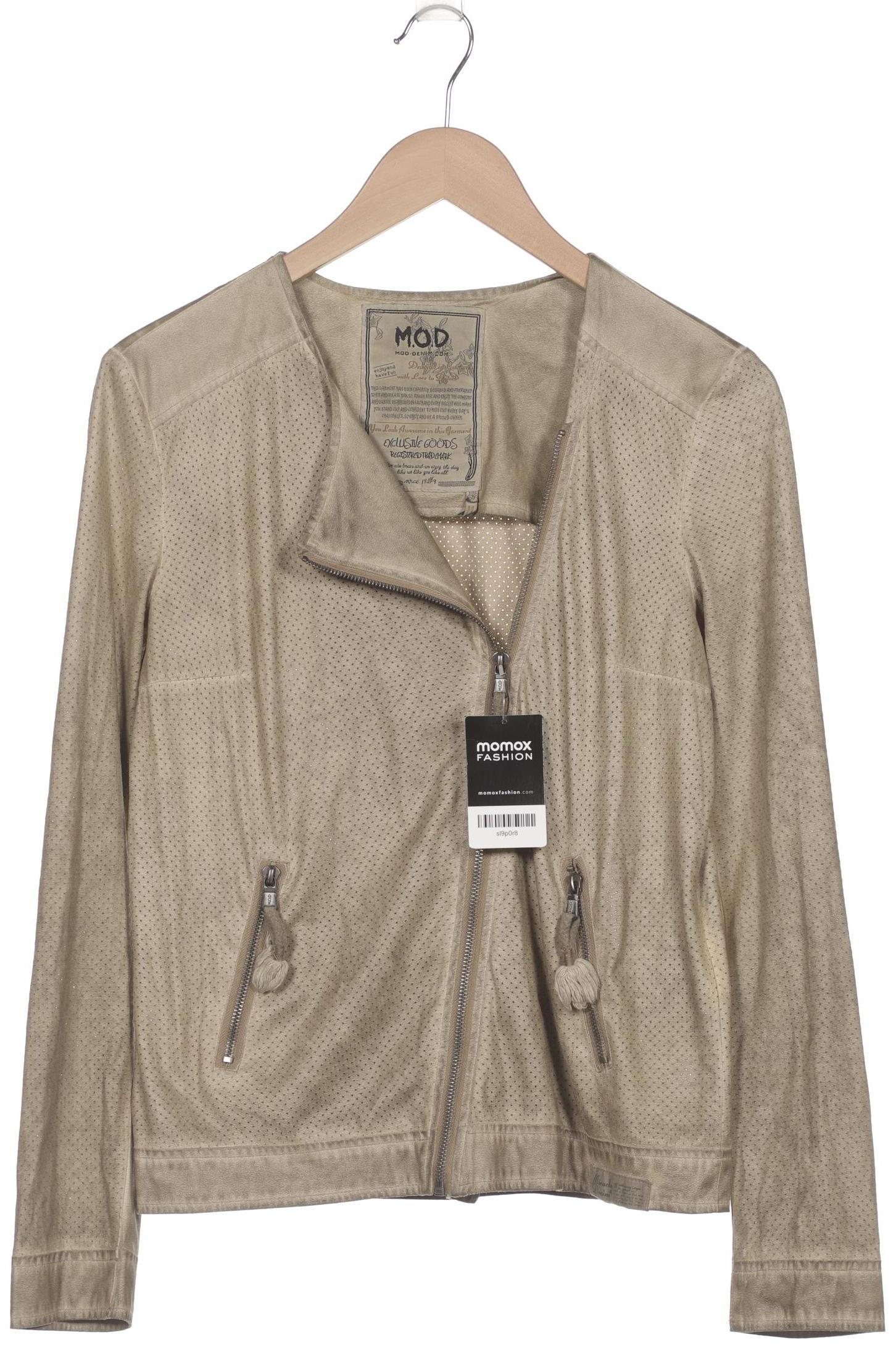 

M.o.d. Miracle of Denim Damen Jacke, beige, Gr. 38