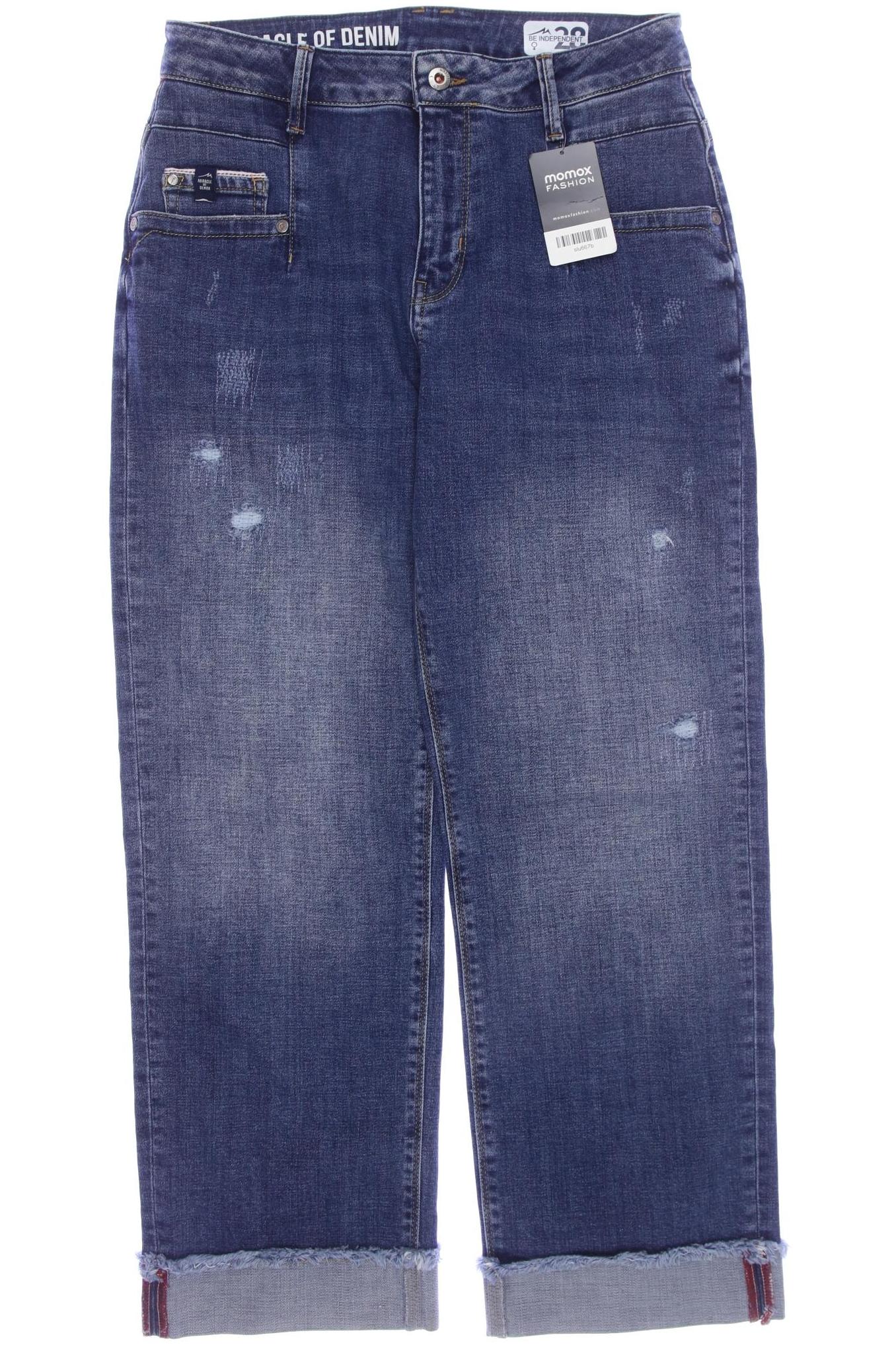 

M.o.d. Miracle of Denim Damen Jeans, marineblau, Gr. 28