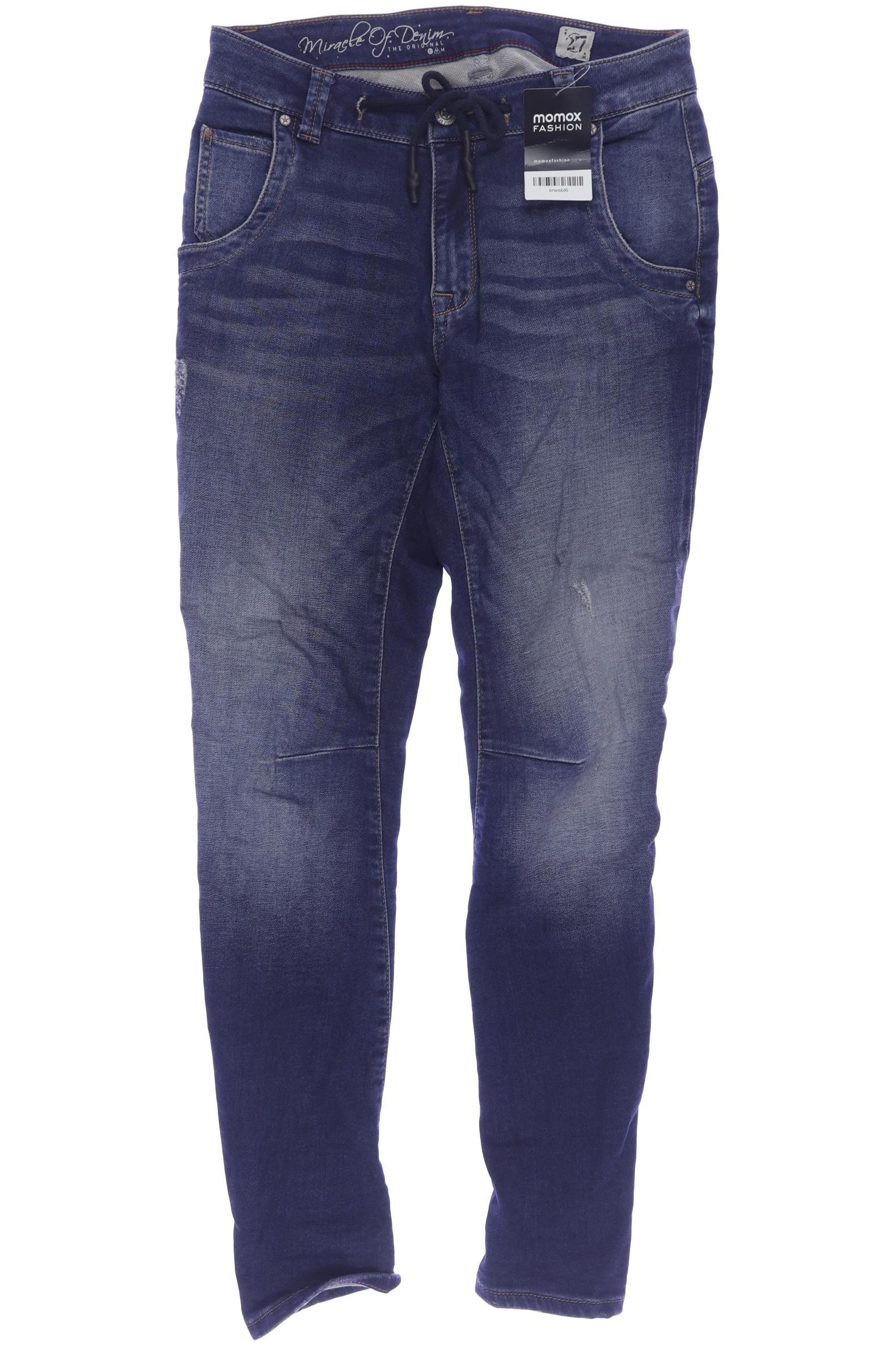 

M.o.d. Miracle of Denim Damen Jeans, blau, Gr. 27