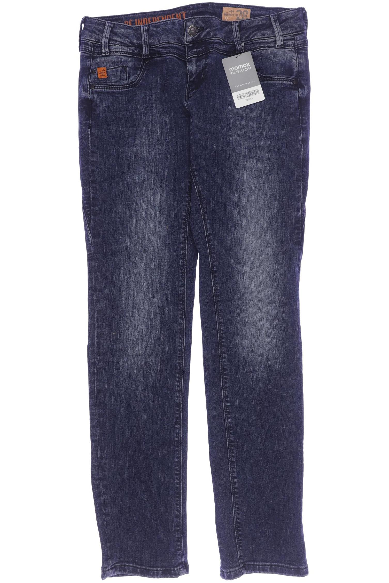 

M.o.d. Miracle of Denim Damen Jeans, blau, Gr. 28