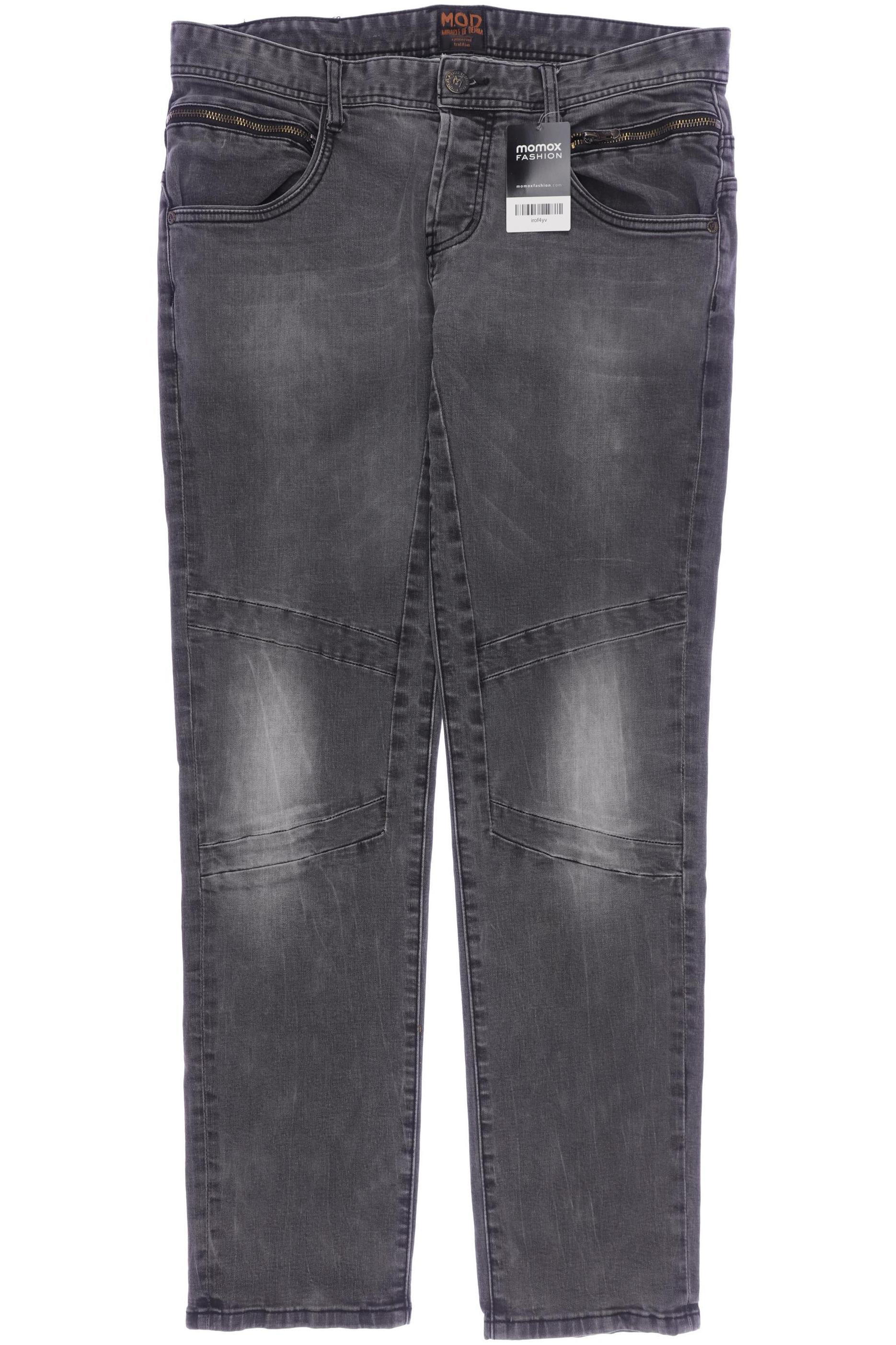 

M.o.d. Miracle of Denim Damen Jeans, grau, Gr. 32