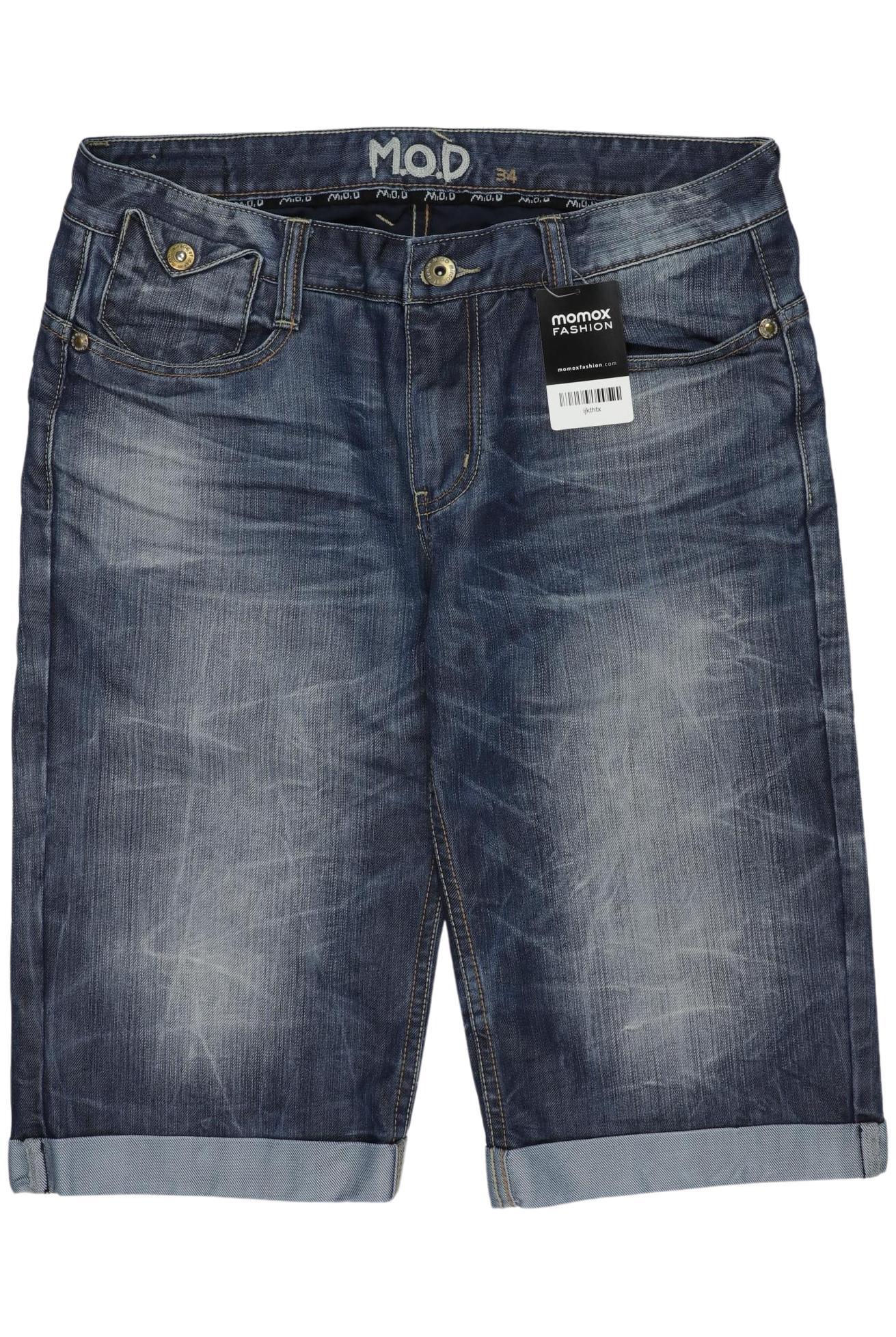 

M.o.d. Miracle of Denim Herren Shorts, blau, Gr. 34