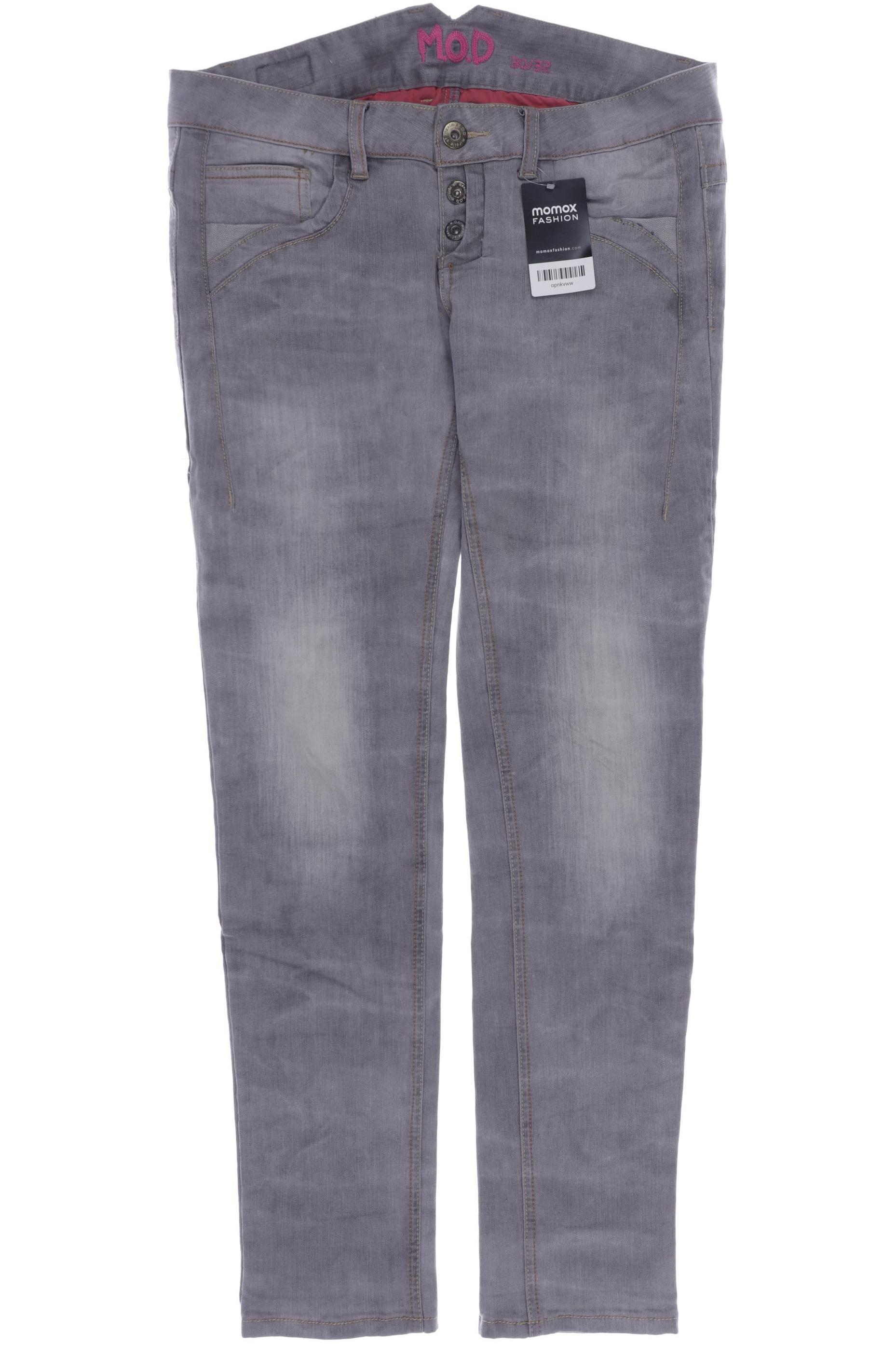 

M.o.d. Miracle of Denim Damen Jeans, grau, Gr. 40