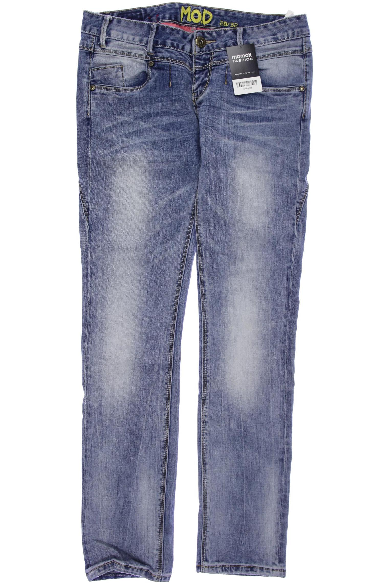 

M.o.d. Miracle of Denim Damen Jeans, blau, Gr. 28